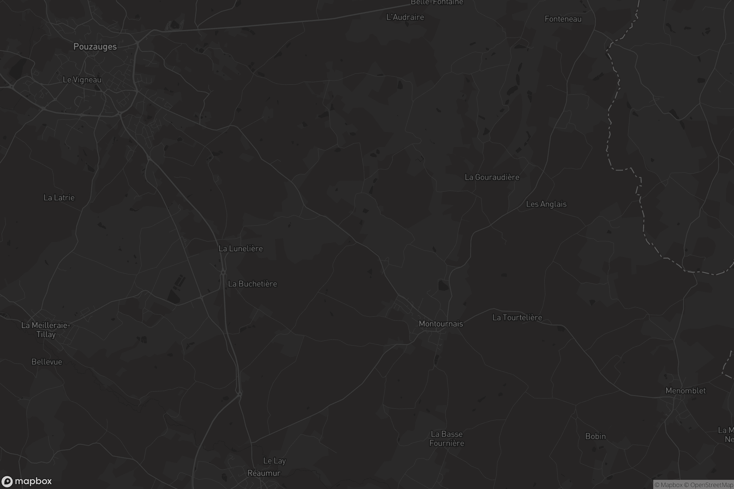 Carte de Montournais