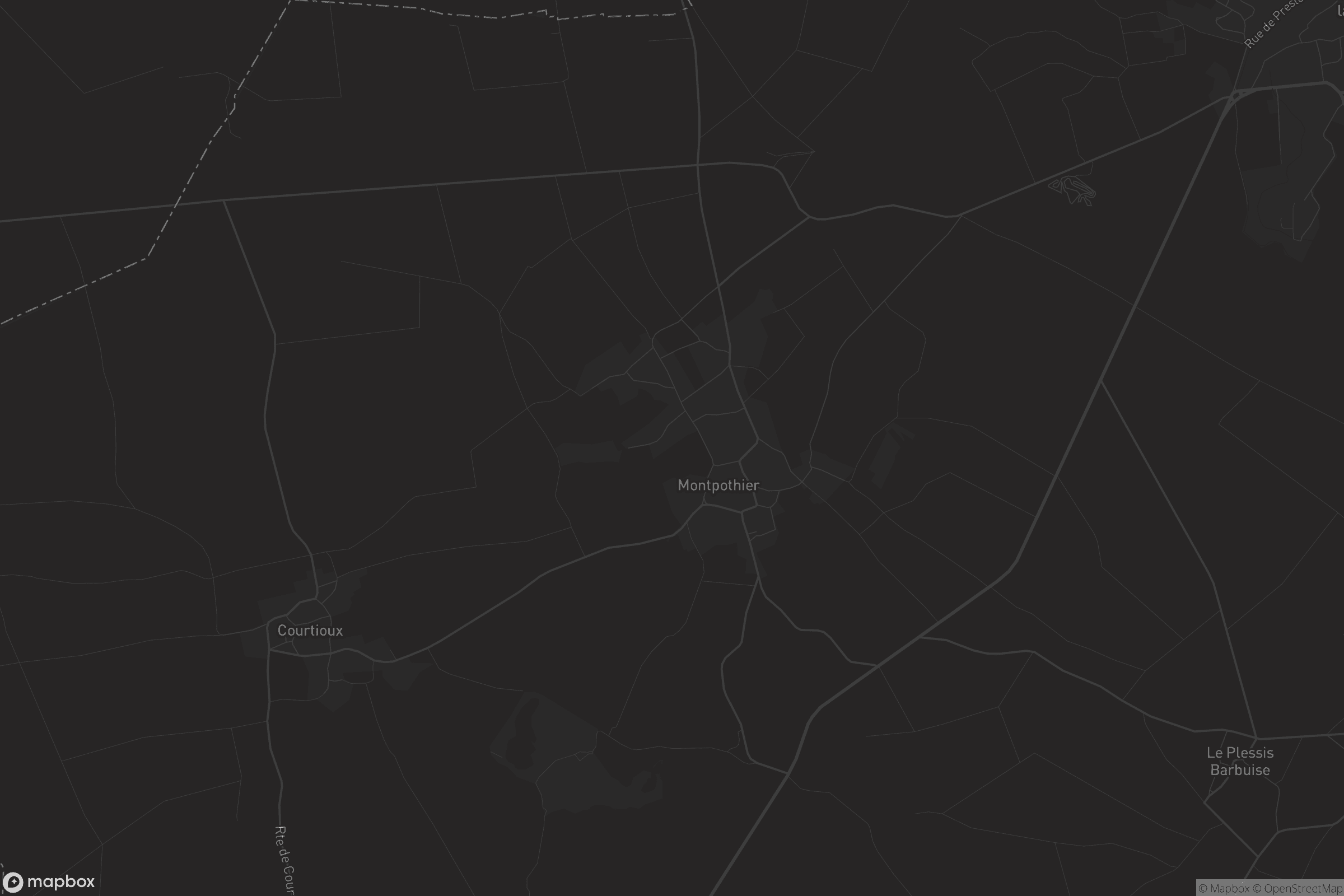 Carte de Montpothier