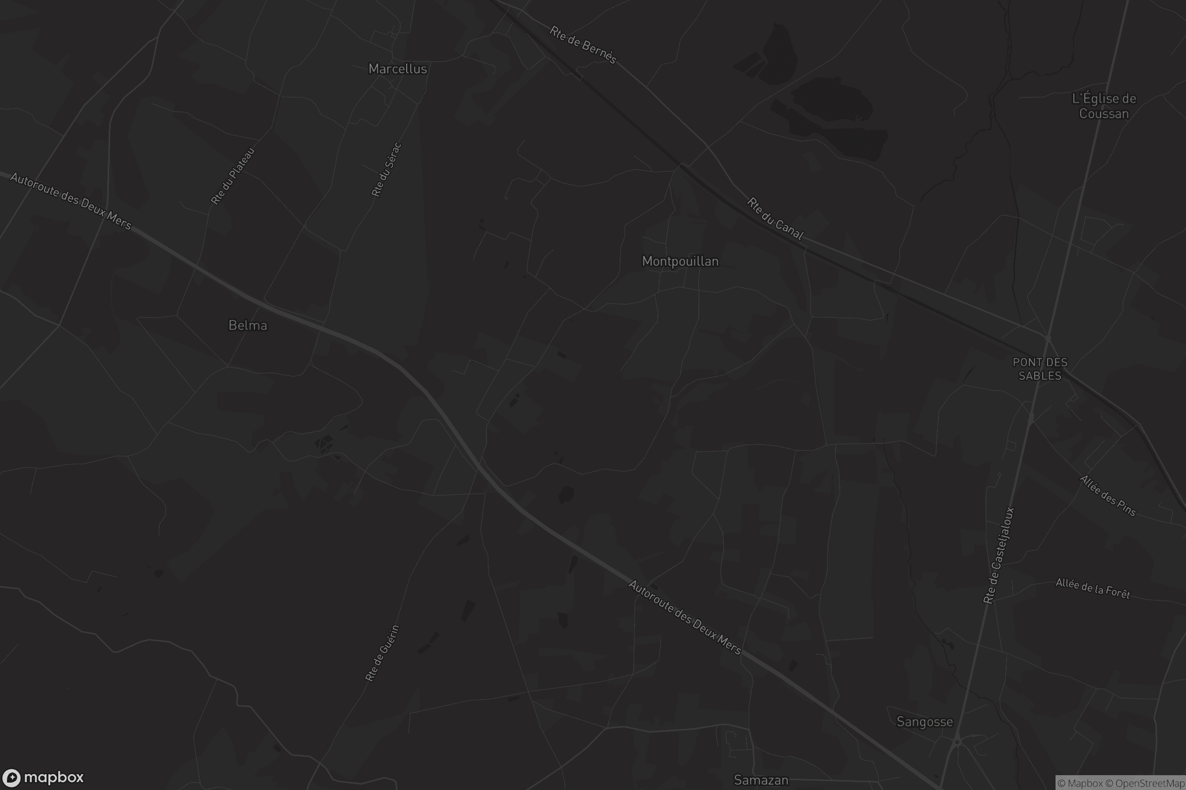 Carte de Montpouillan