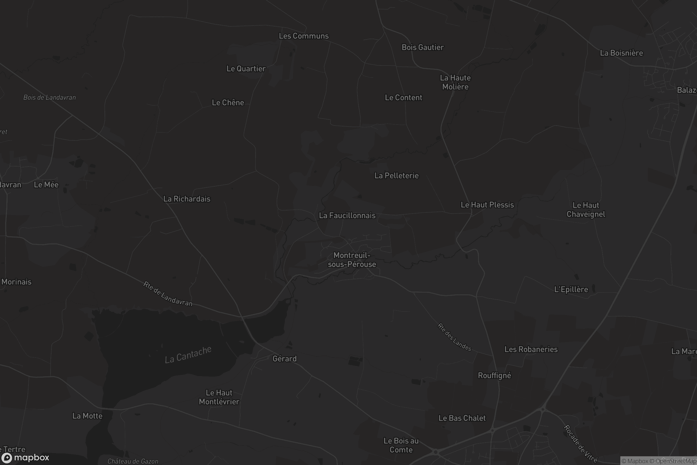 Carte de Montreuil-sous-Pérouse