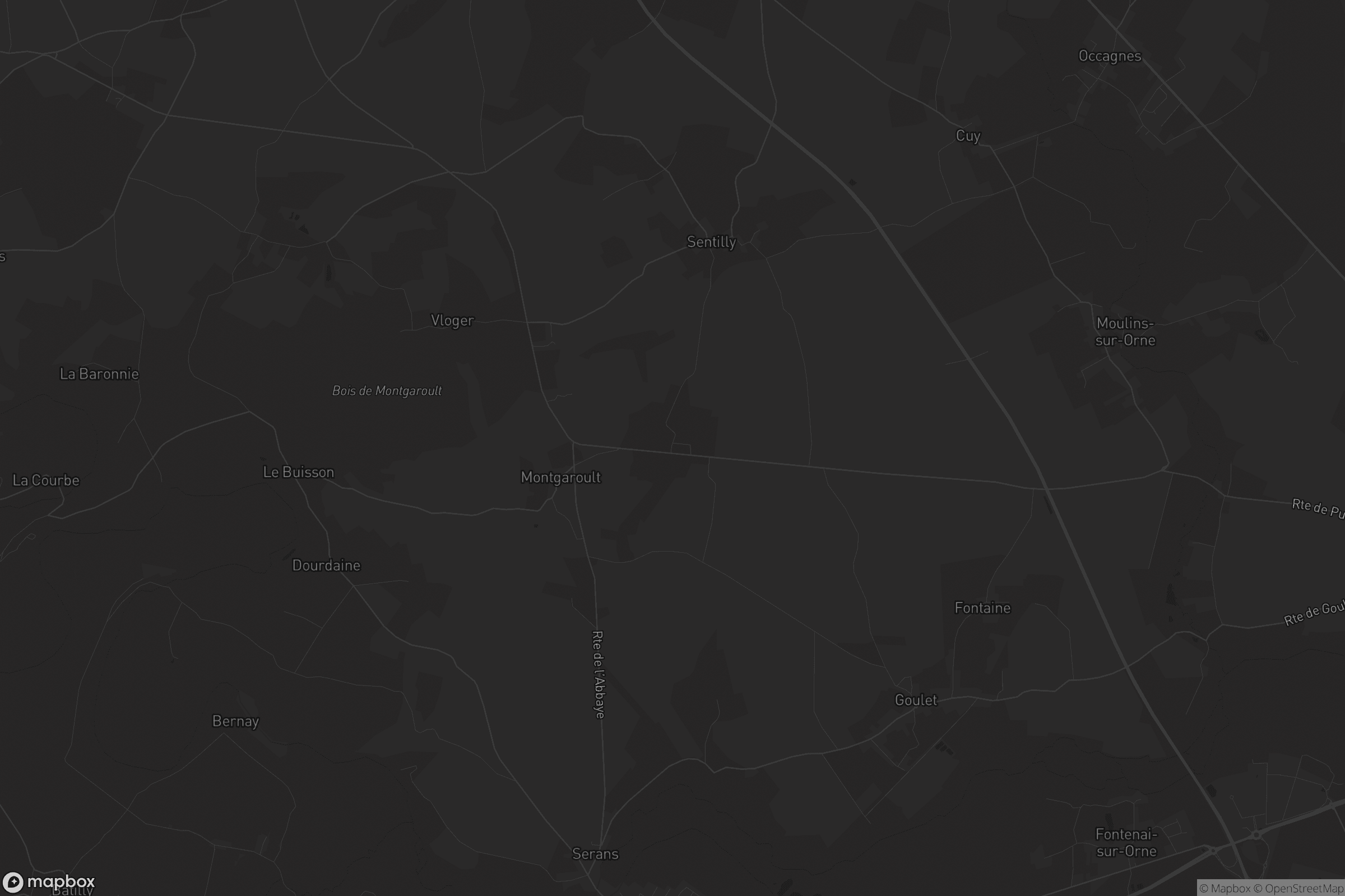 Carte de Monts-sur-Orne