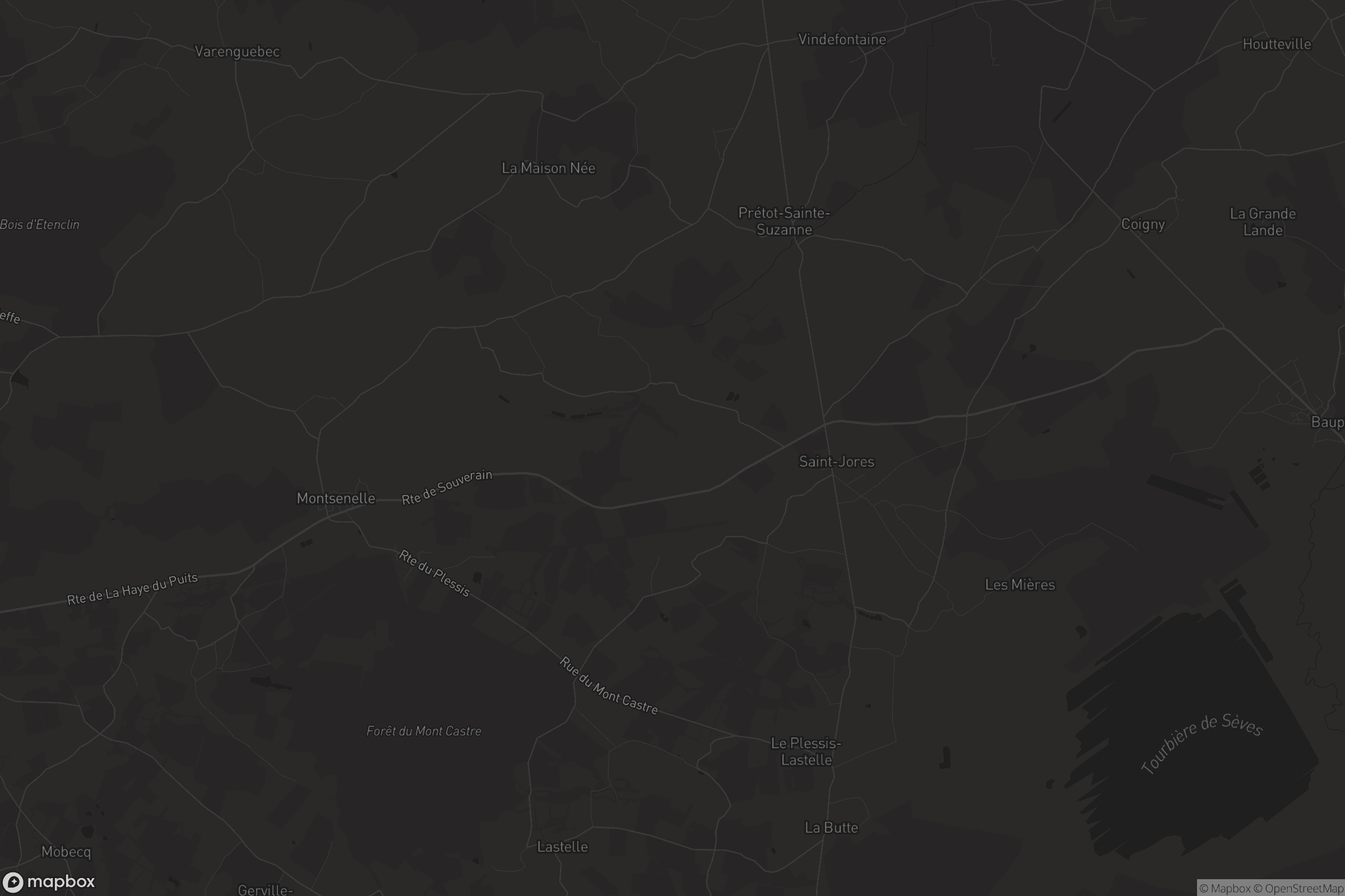 Carte de Montsenelle