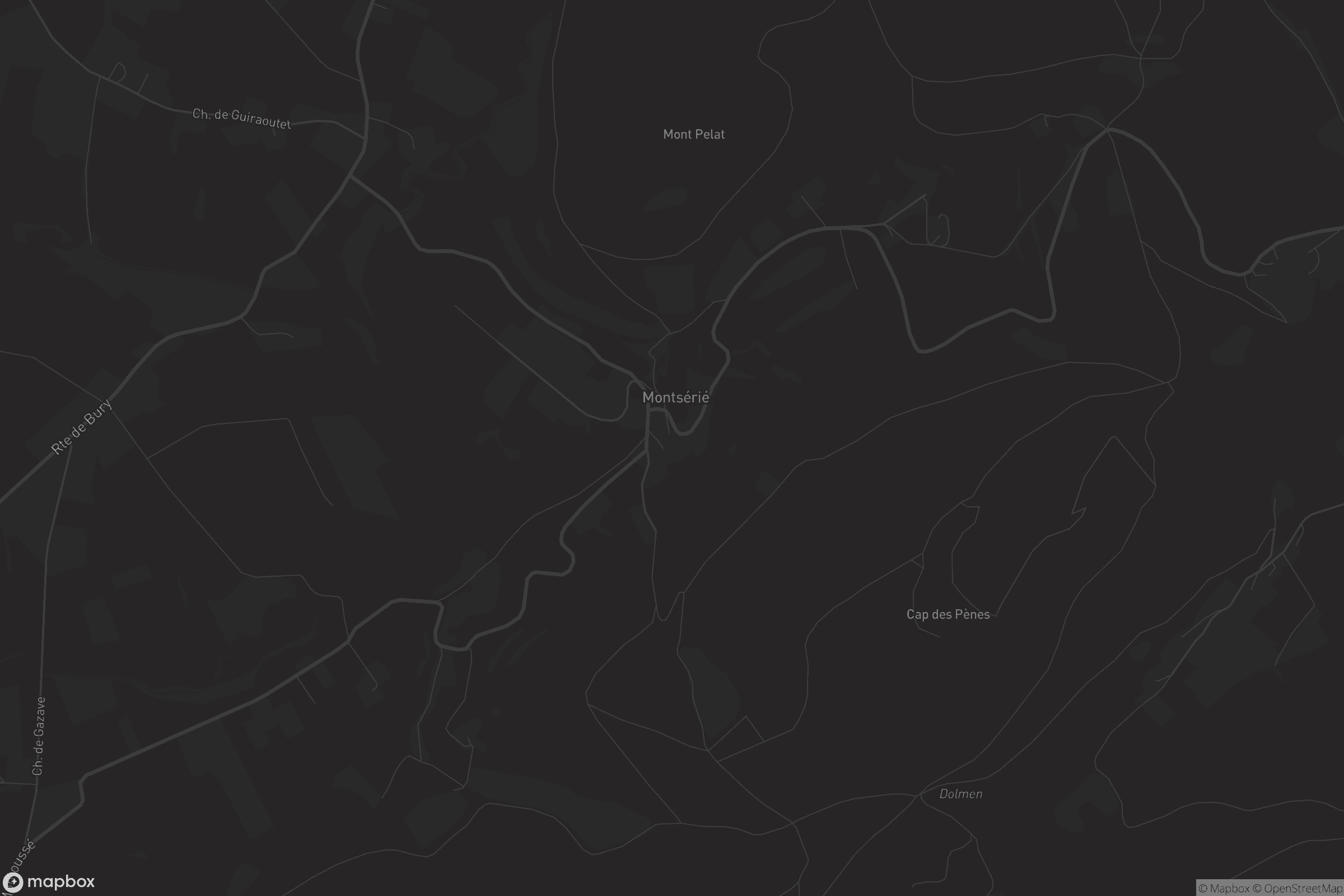 Carte de Montsérié