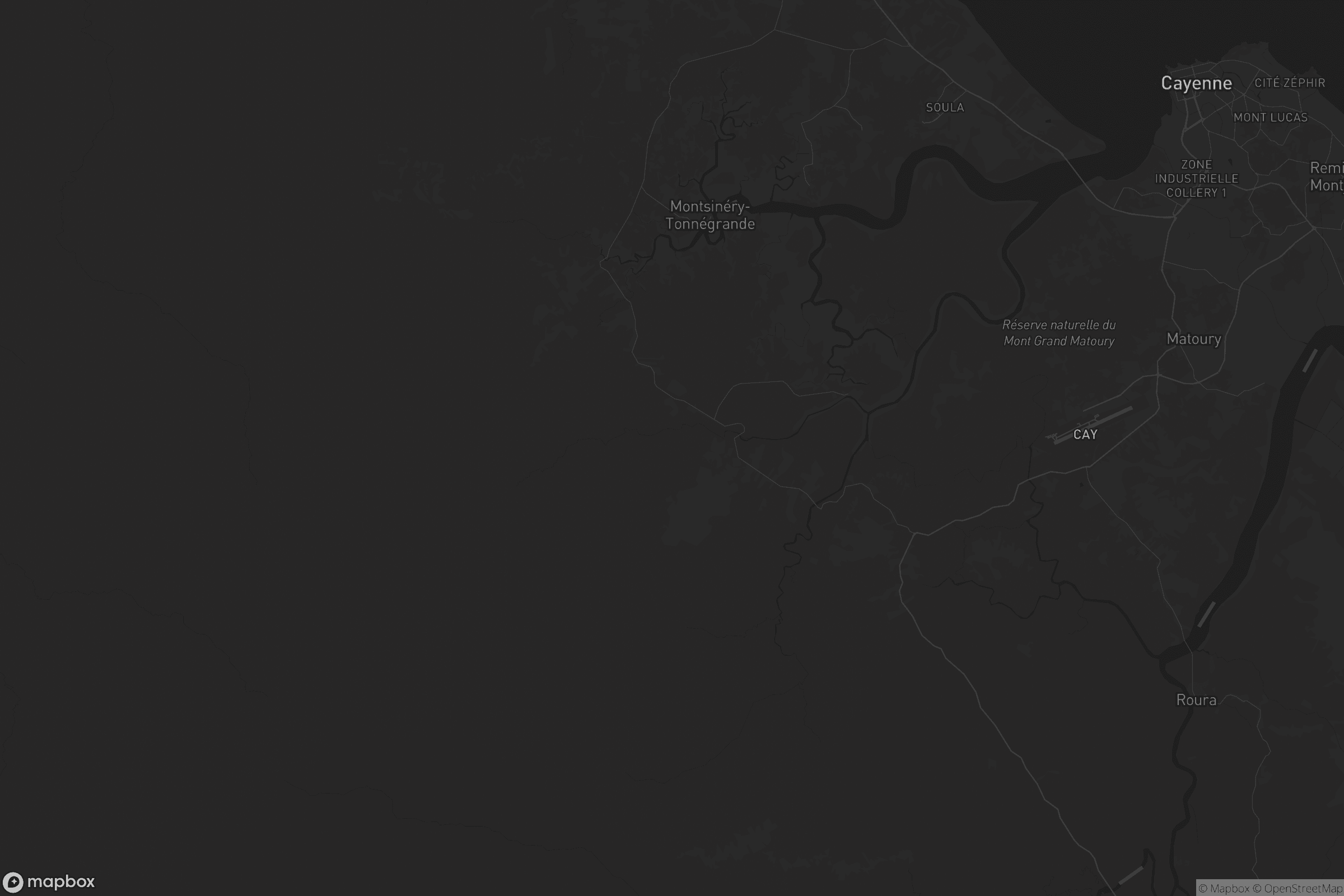 Carte de Montsinéry-Tonnegrande