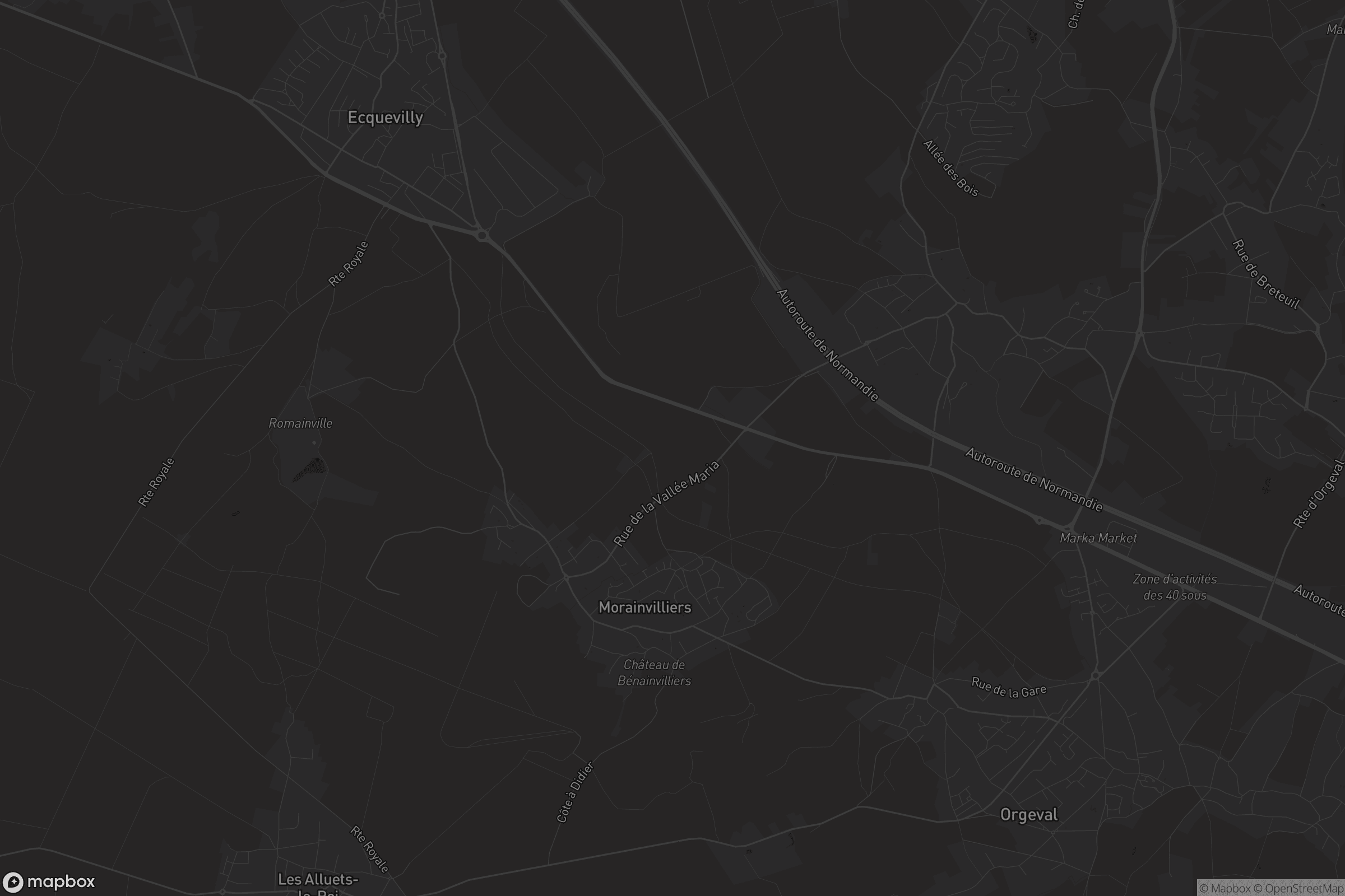 Carte de Morainvilliers