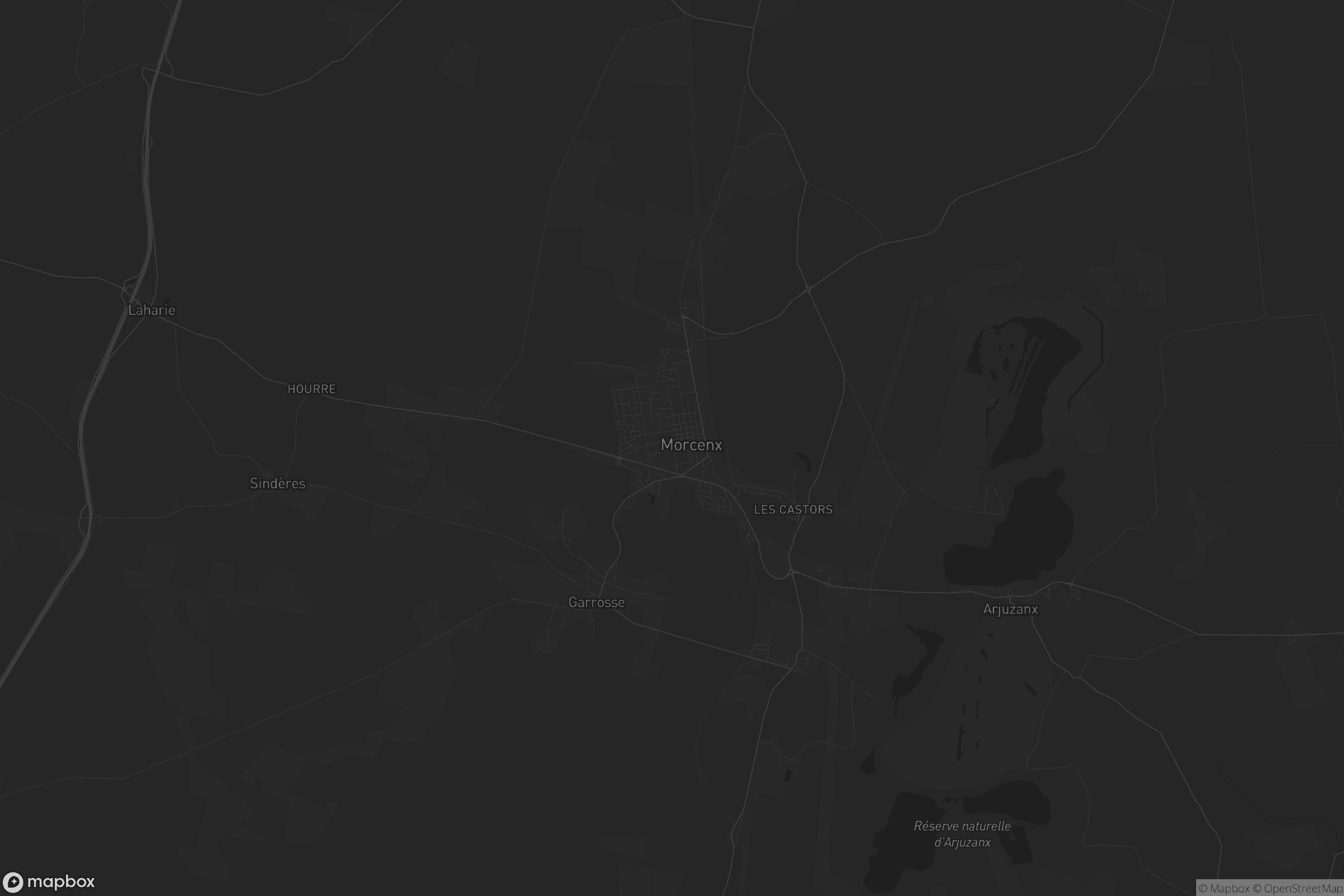 Carte de Morcenx-la-Nouvelle