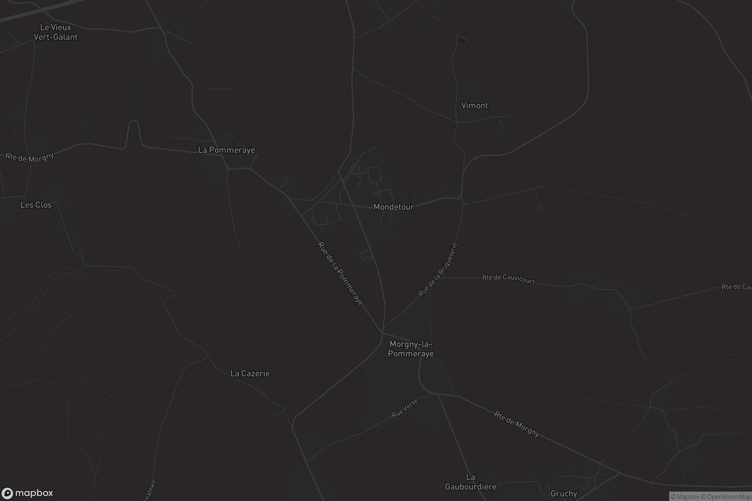 Carte de Morgny-la-Pommeraye