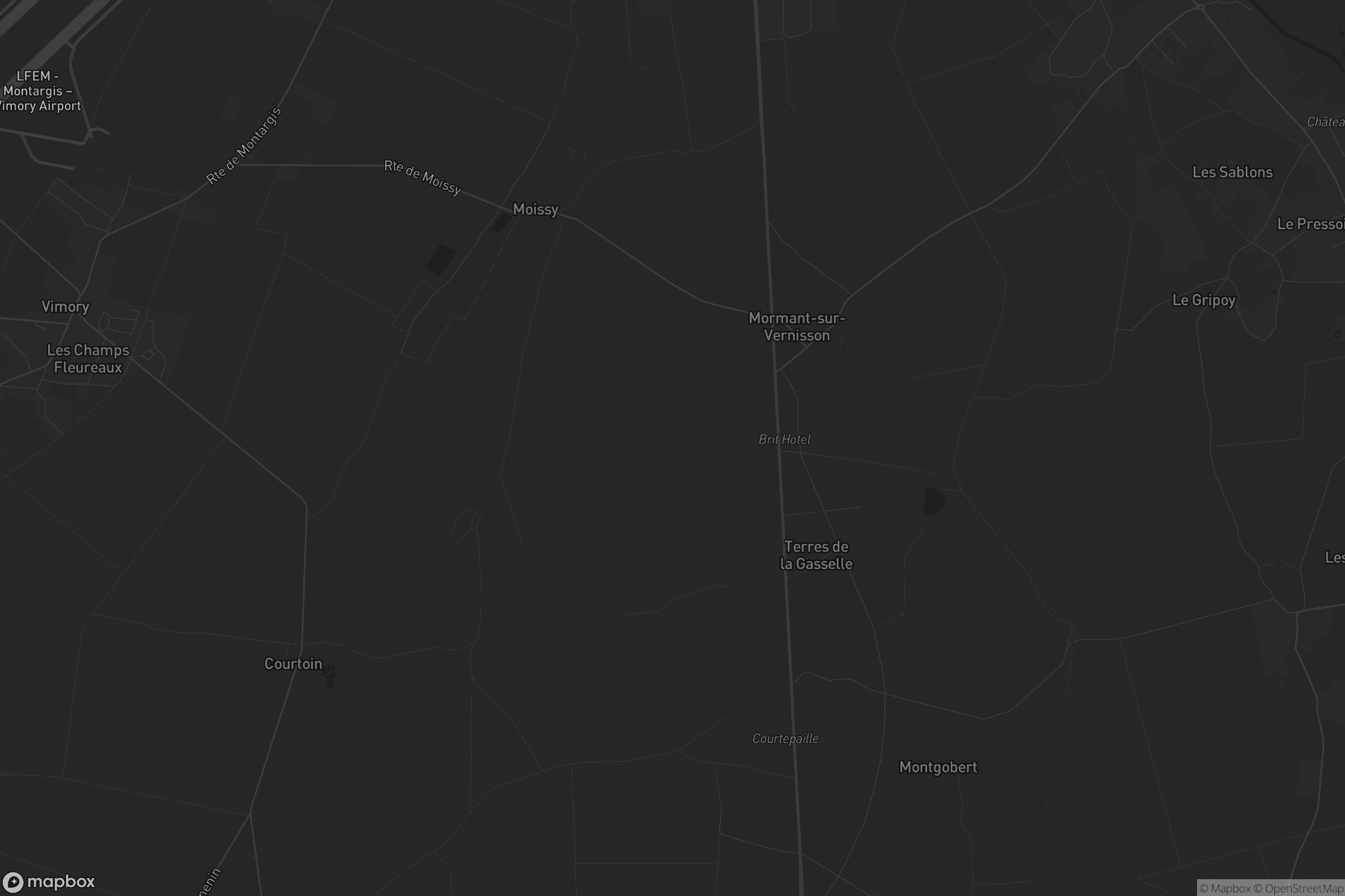 Carte de Mormant-sur-Vernisson