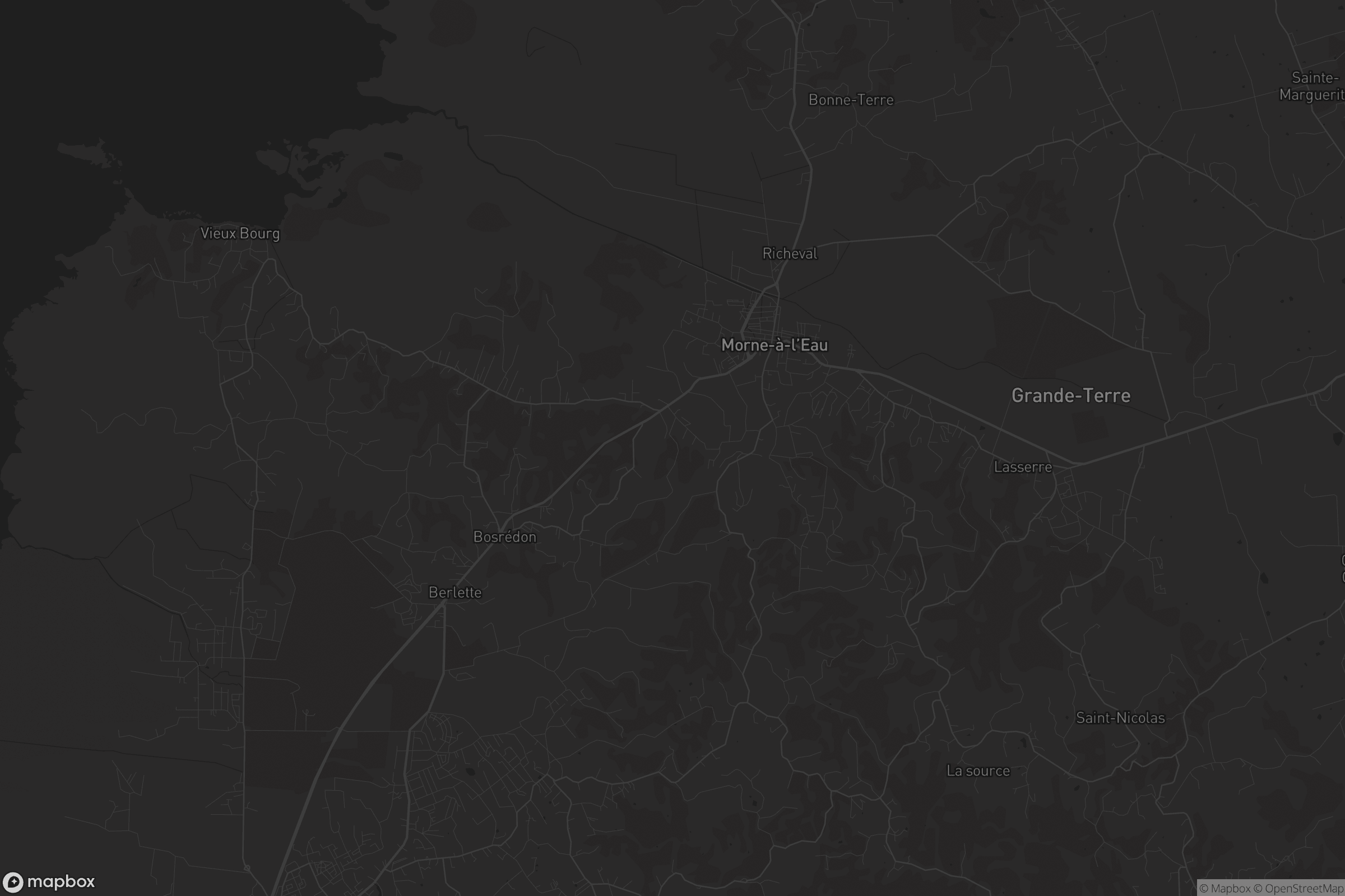 Carte de Morne-à-l'Eau