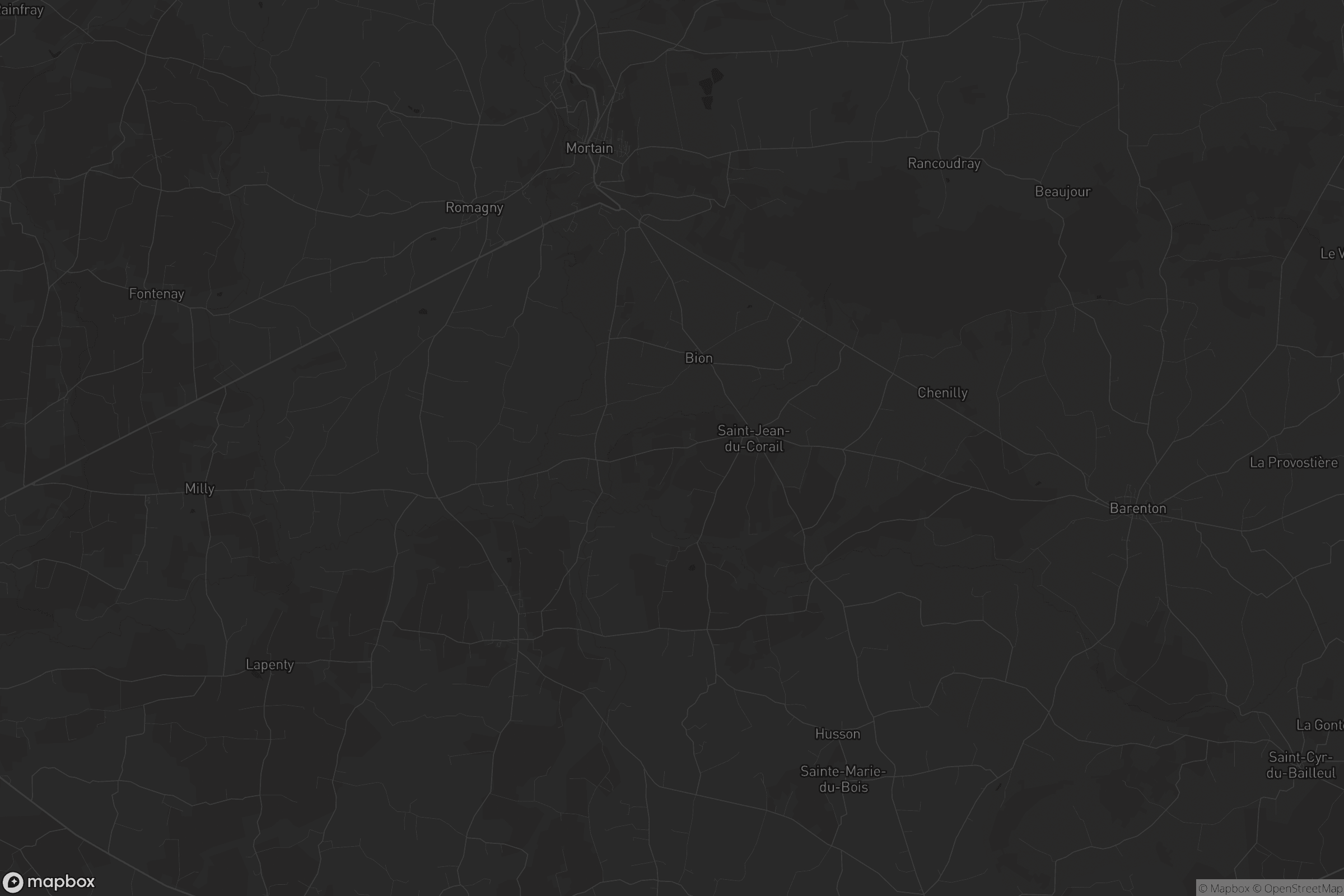 Carte de Mortain-Bocage