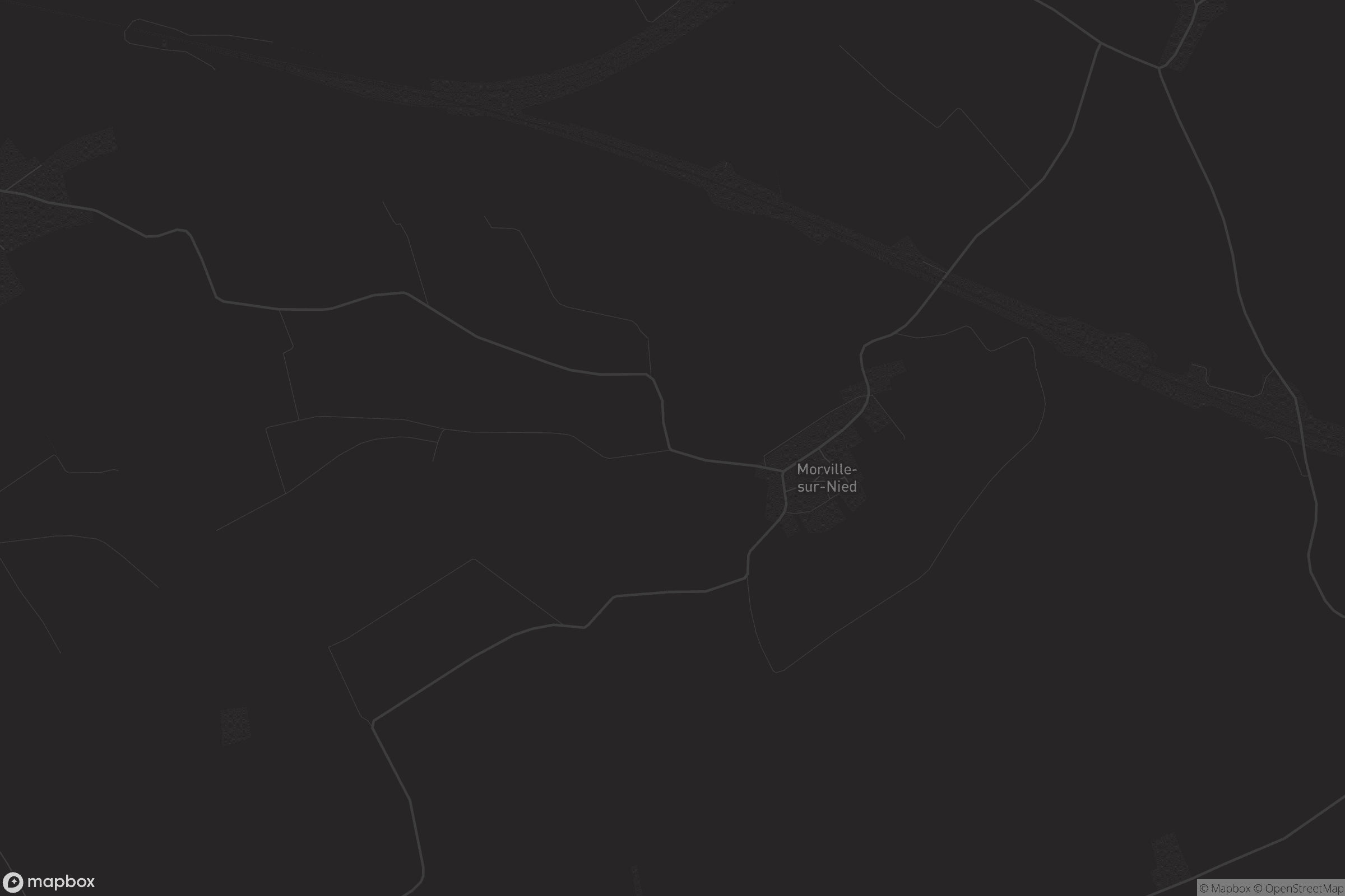 Carte de Morville-sur-Nied