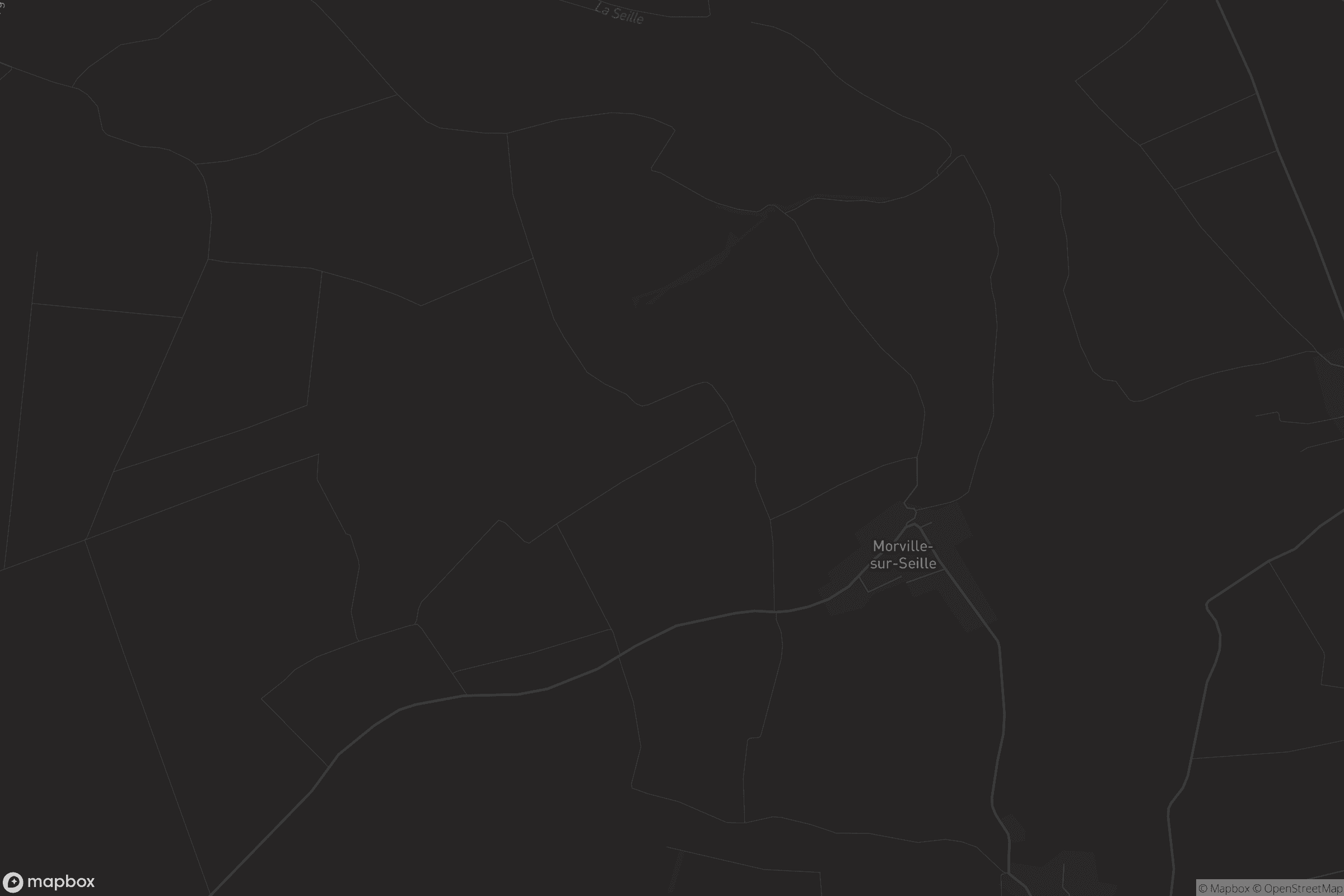 Carte de Morville-sur-Seille