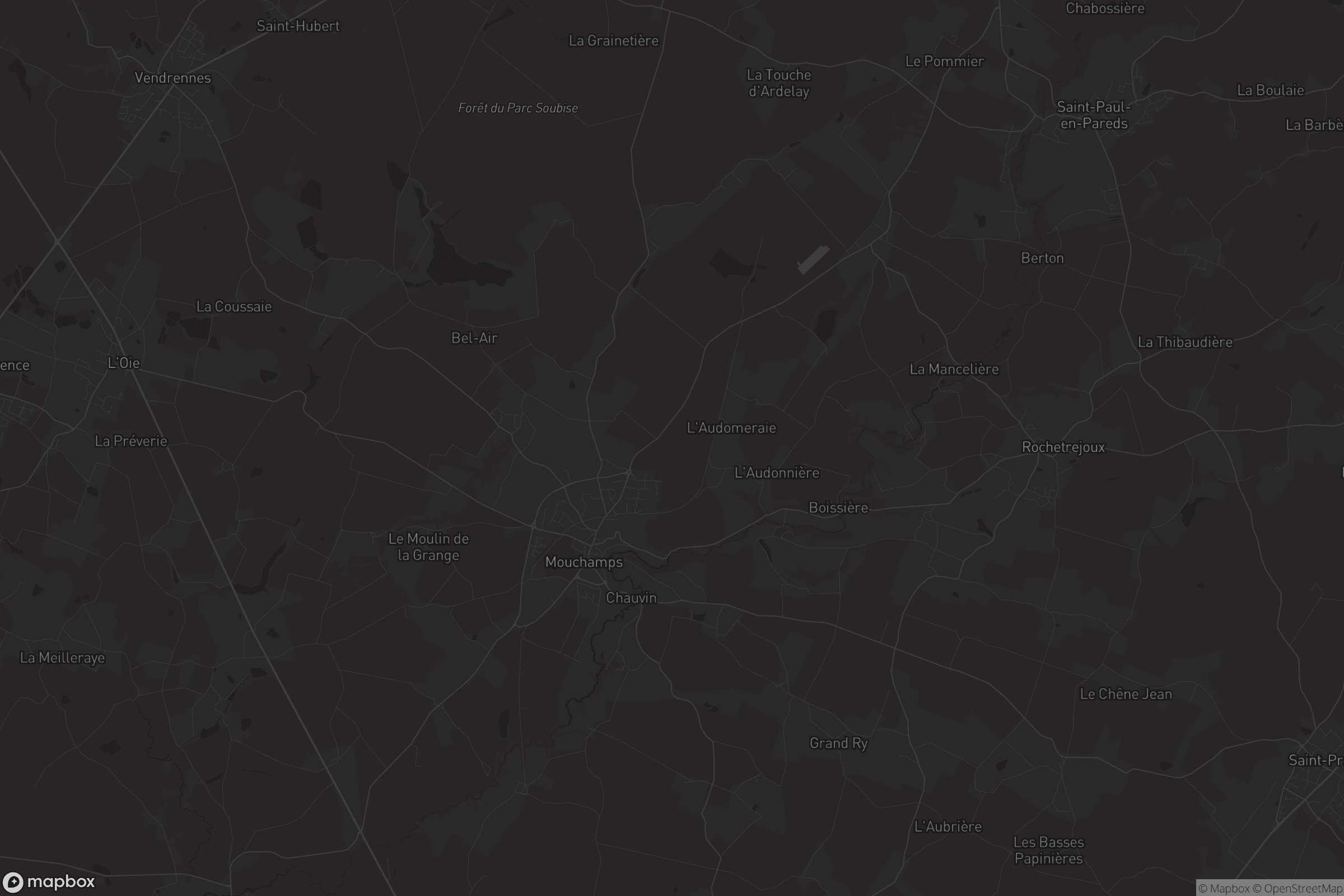 Carte de Mouchamps