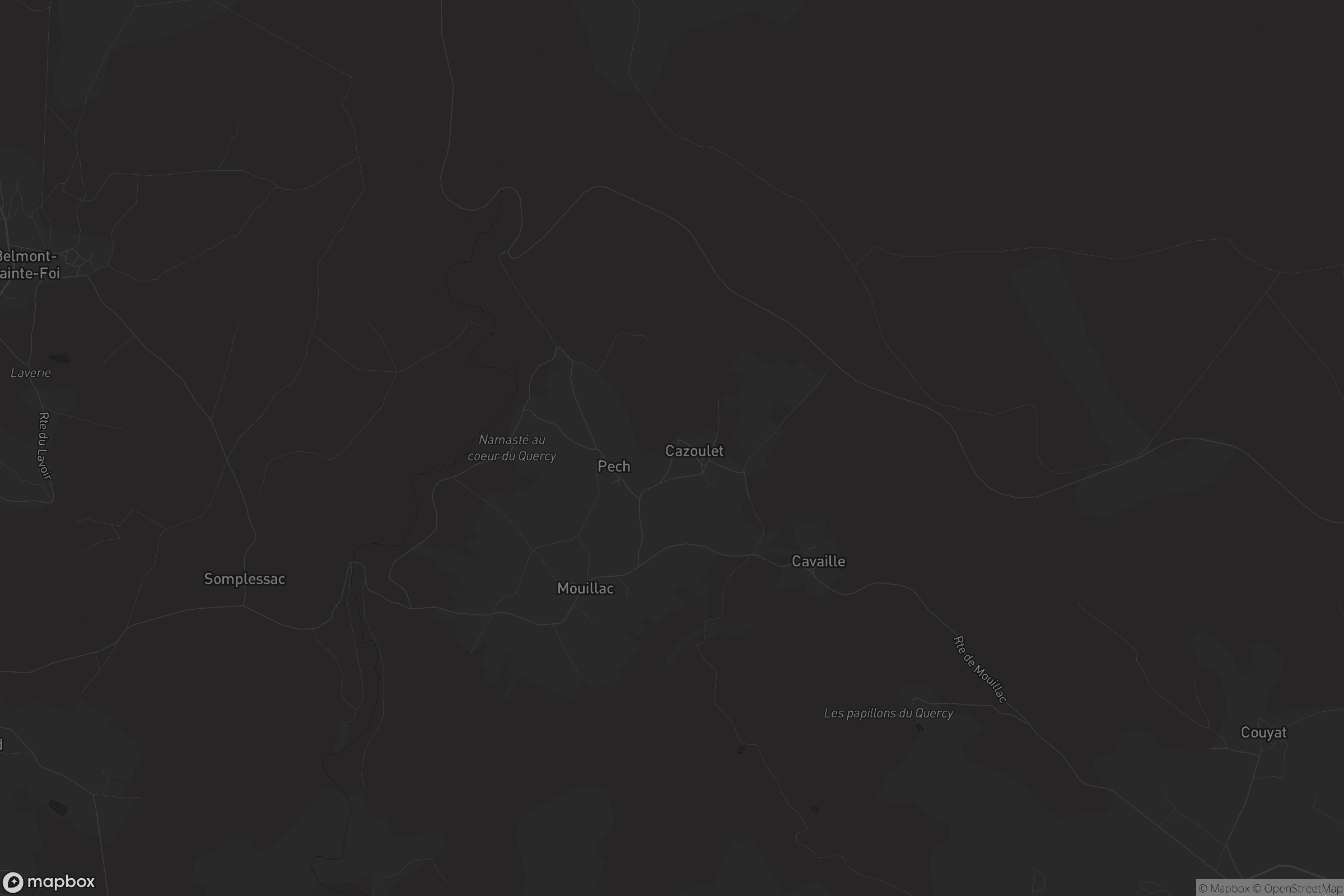 Carte de Mouillac