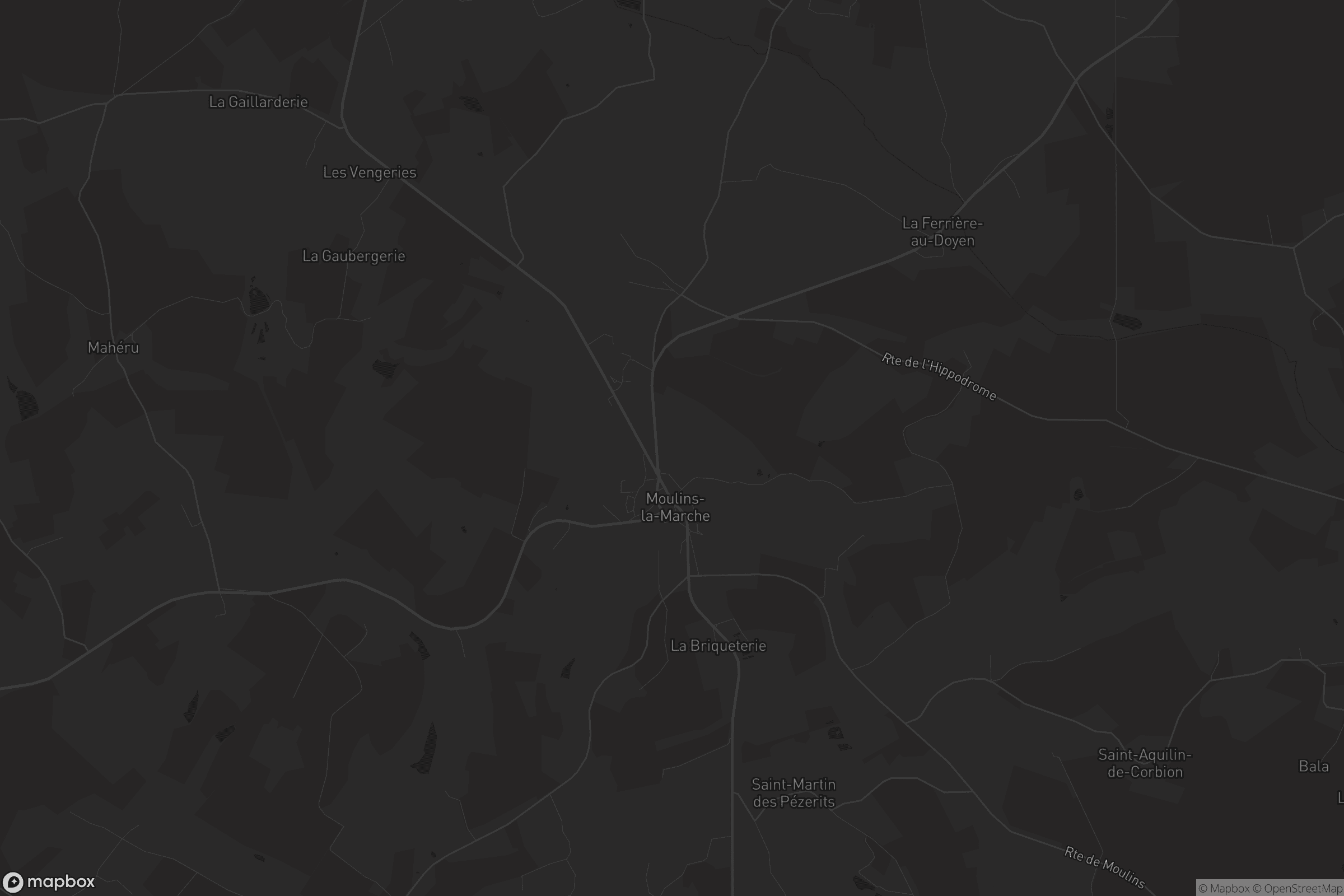 Carte de Moulins-la-Marche