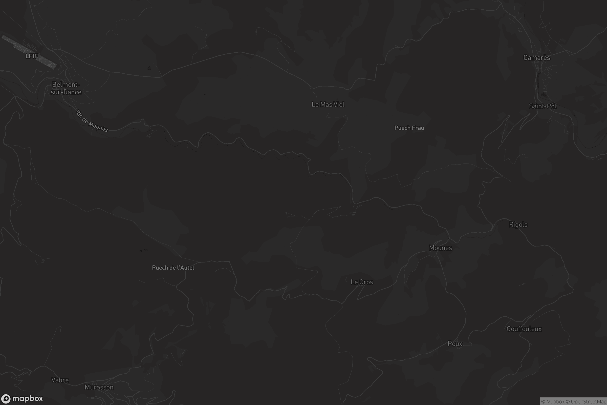 Carte de Mounes-Prohencoux