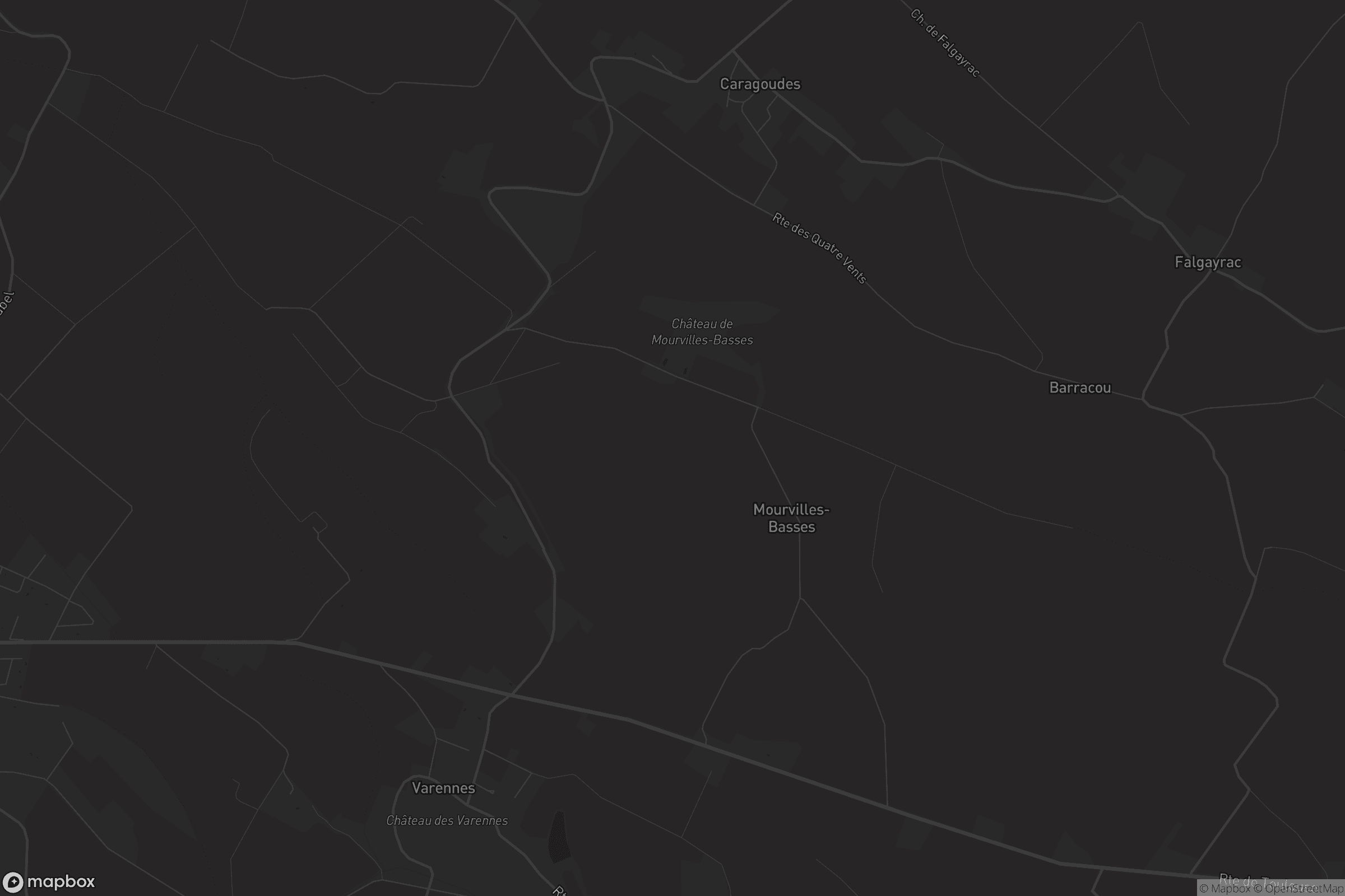 Carte de Mourvilles-Basses