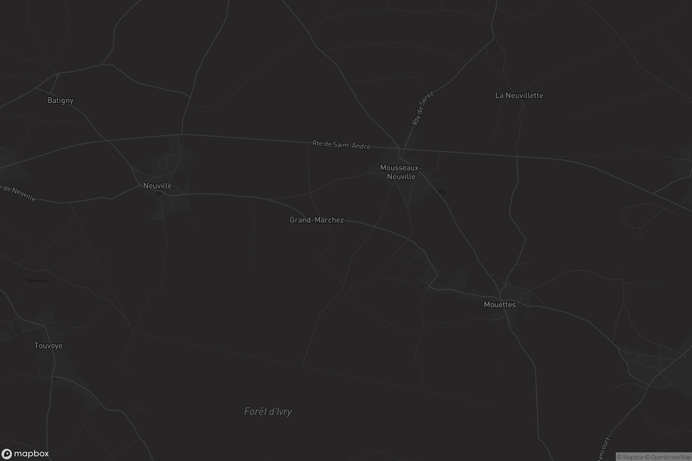 Carte de Mousseaux-Neuville