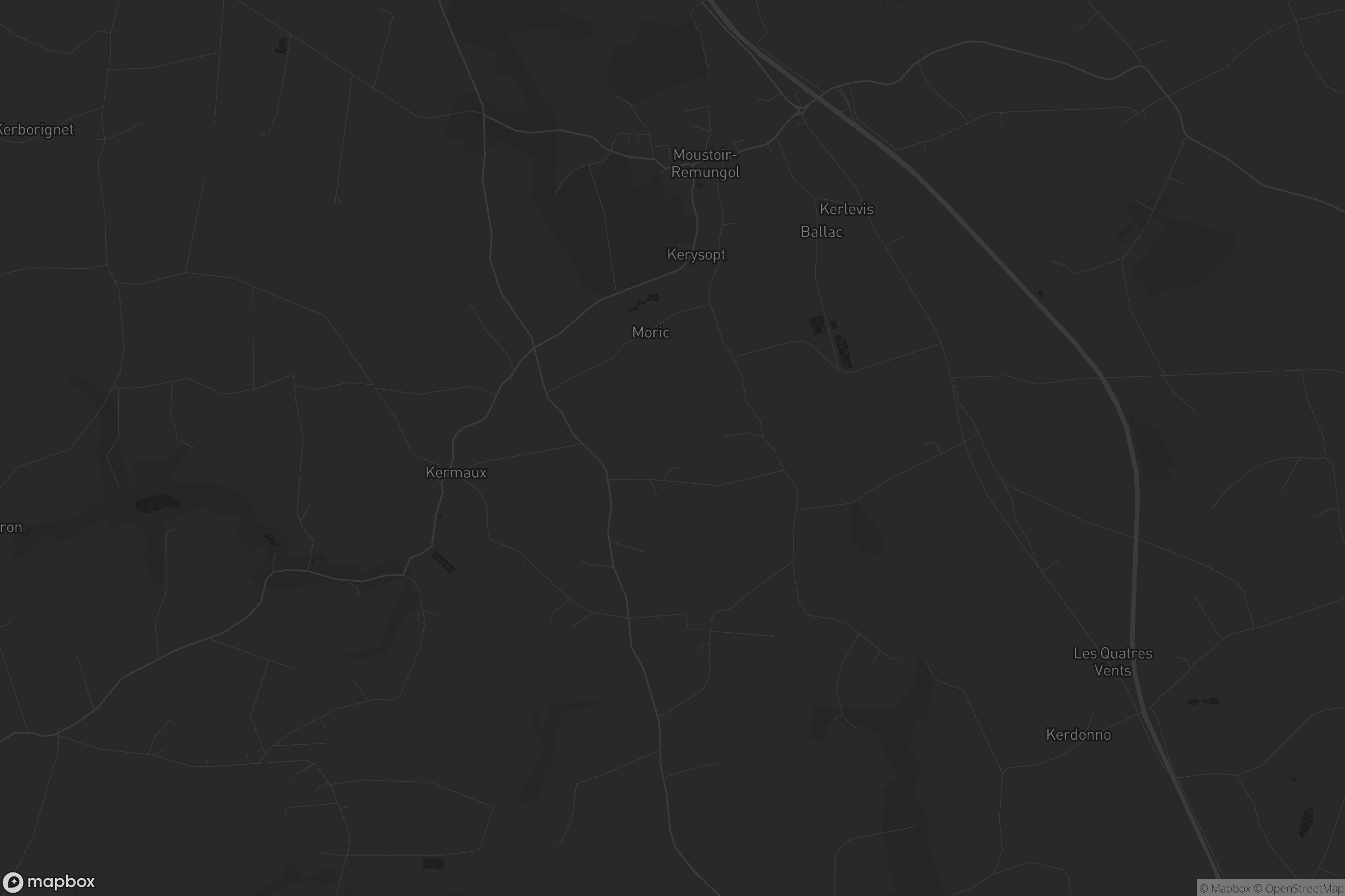 Carte de Moustoir-Remungol