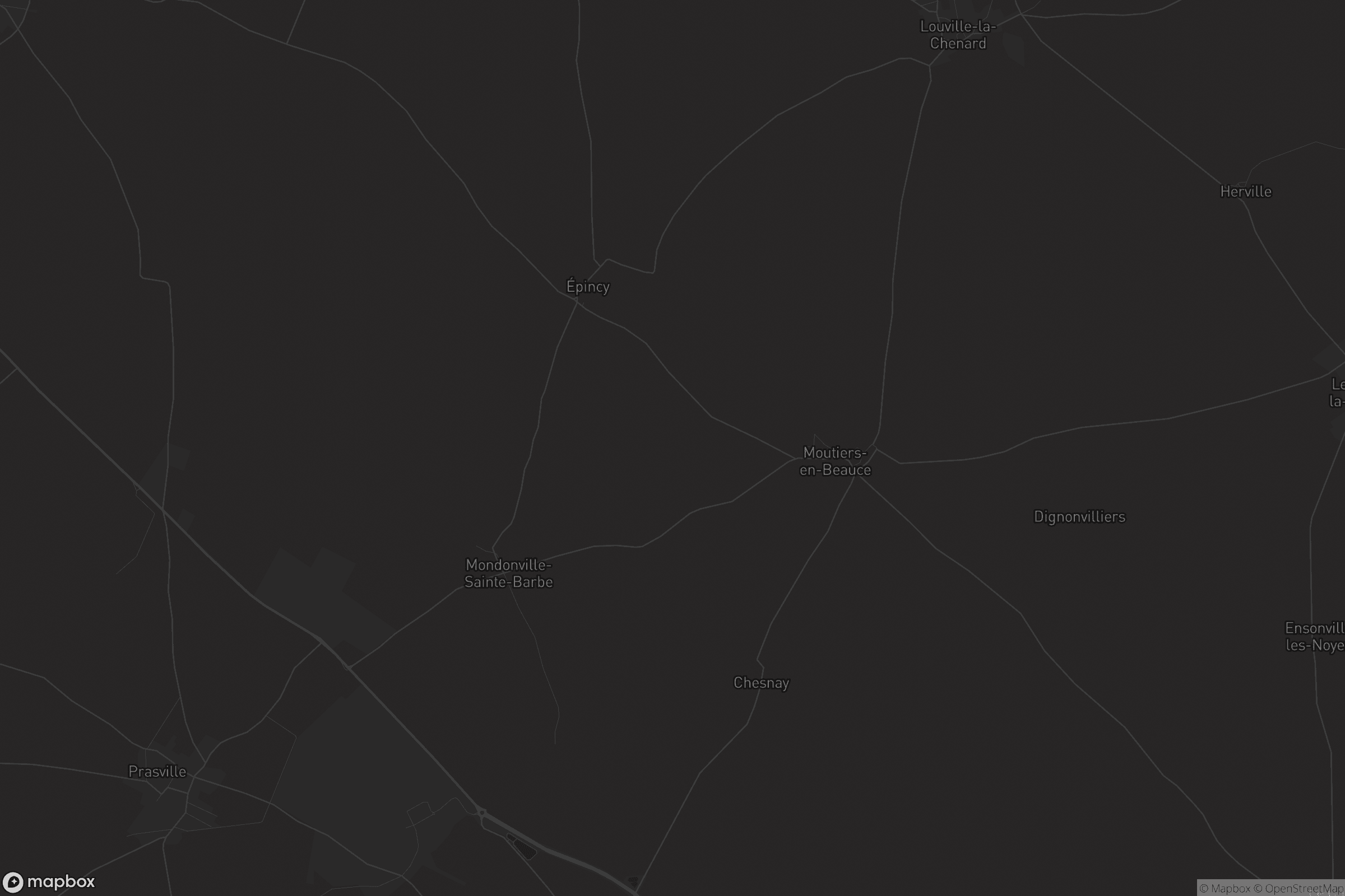 Carte de Moutiers-en-Beauce