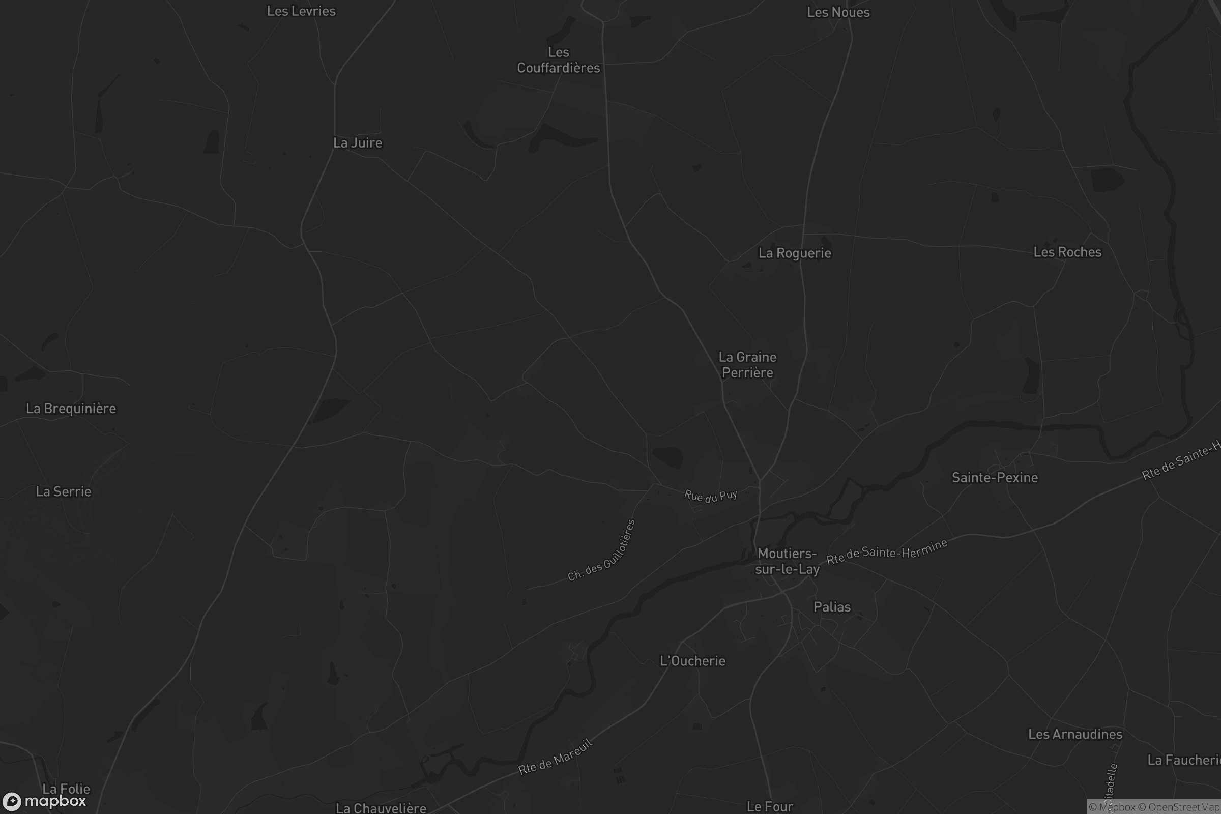 Carte de Moutiers-sur-le-Lay