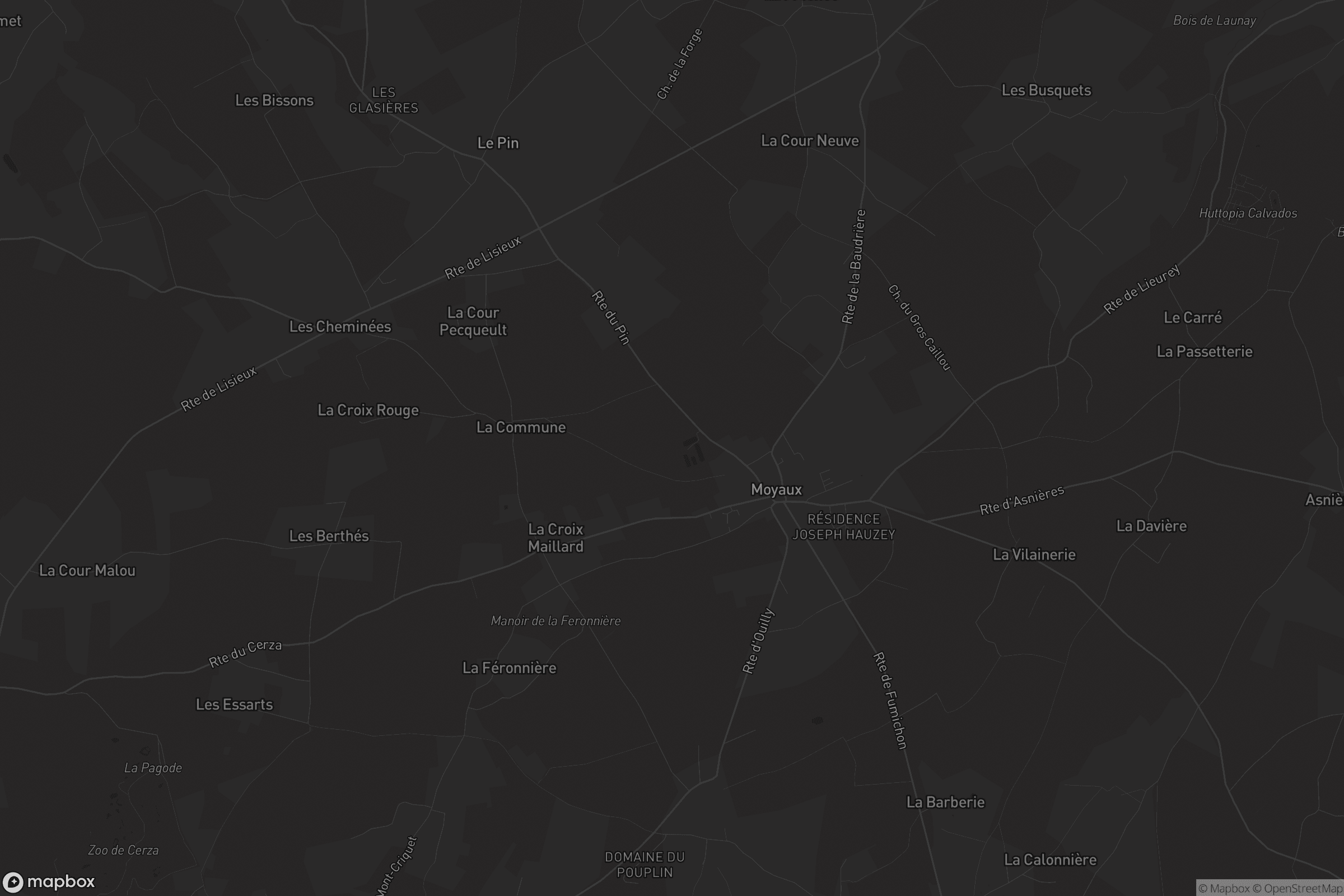 Carte de Moyaux
