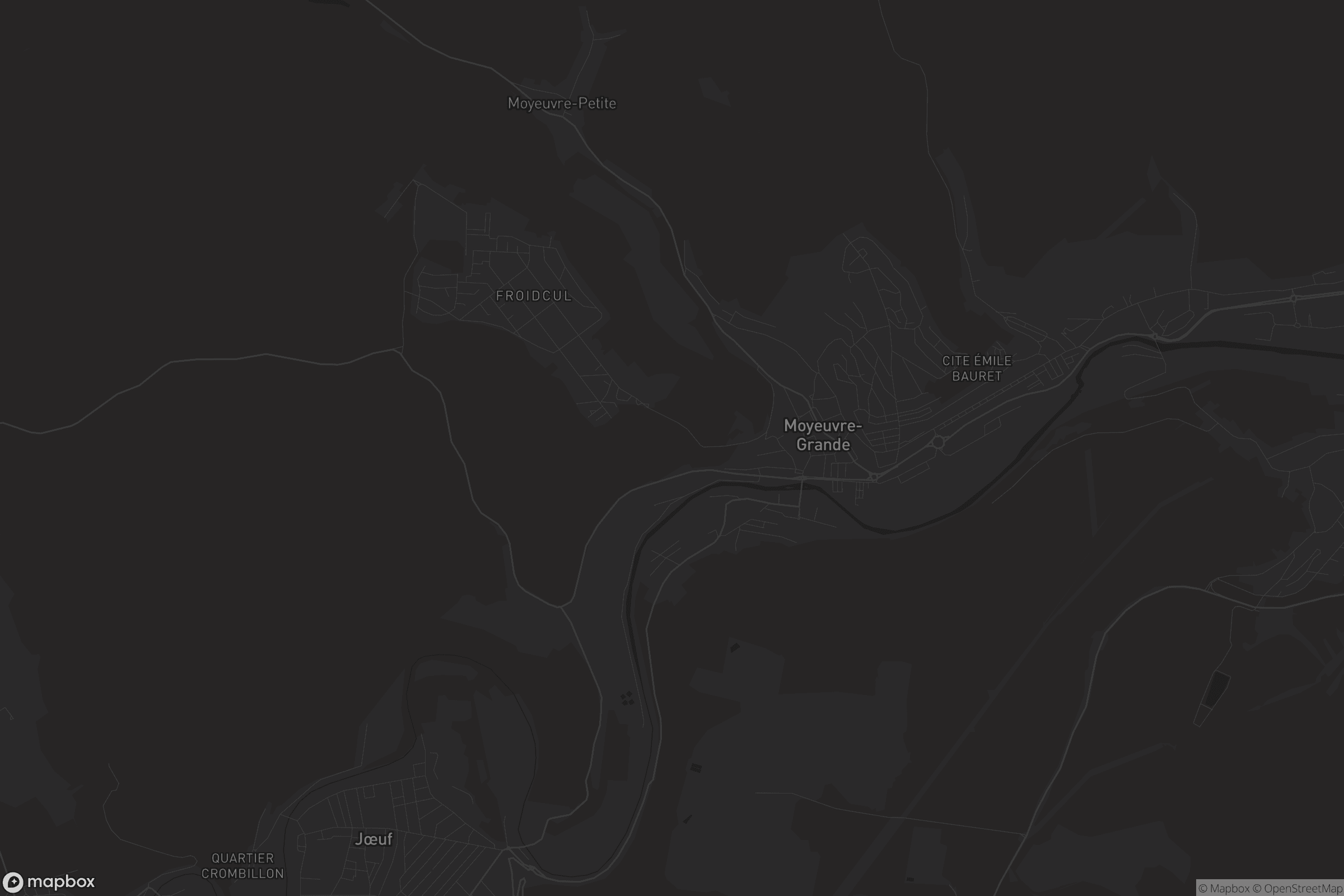 Carte de Moyeuvre-Grande