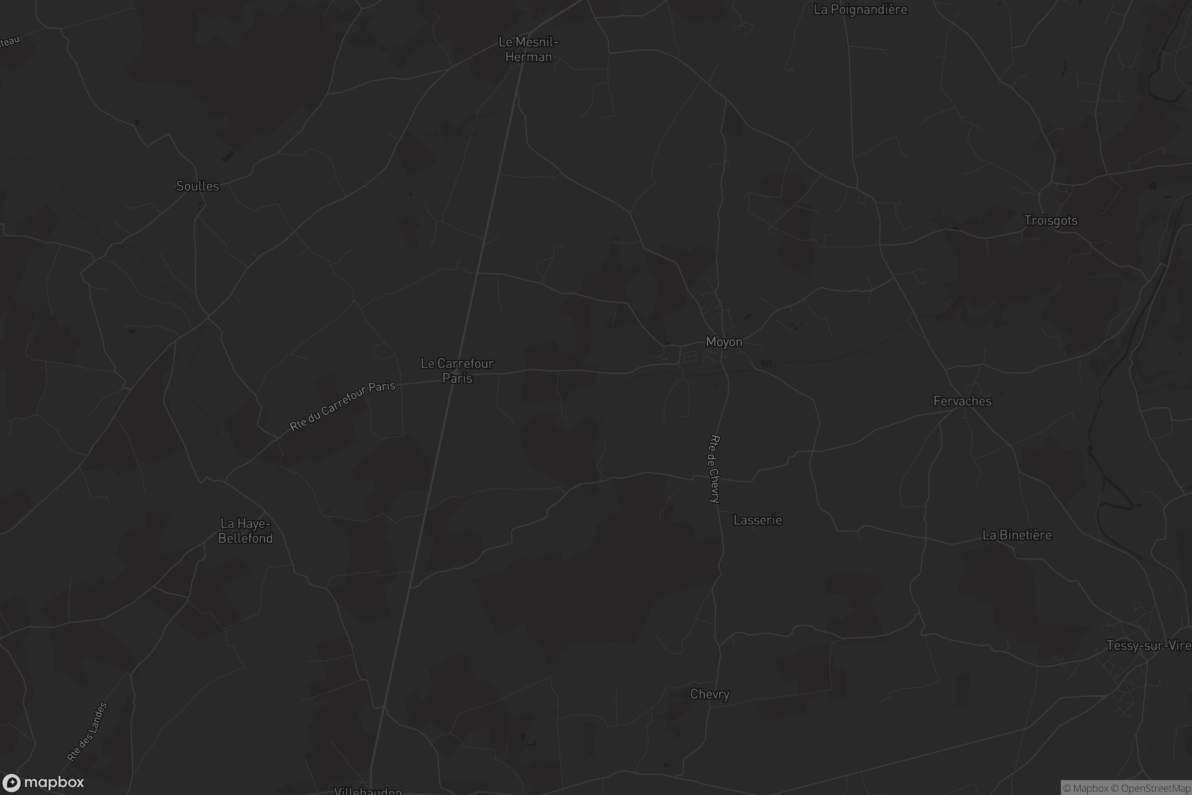 Carte de Moyon Villages