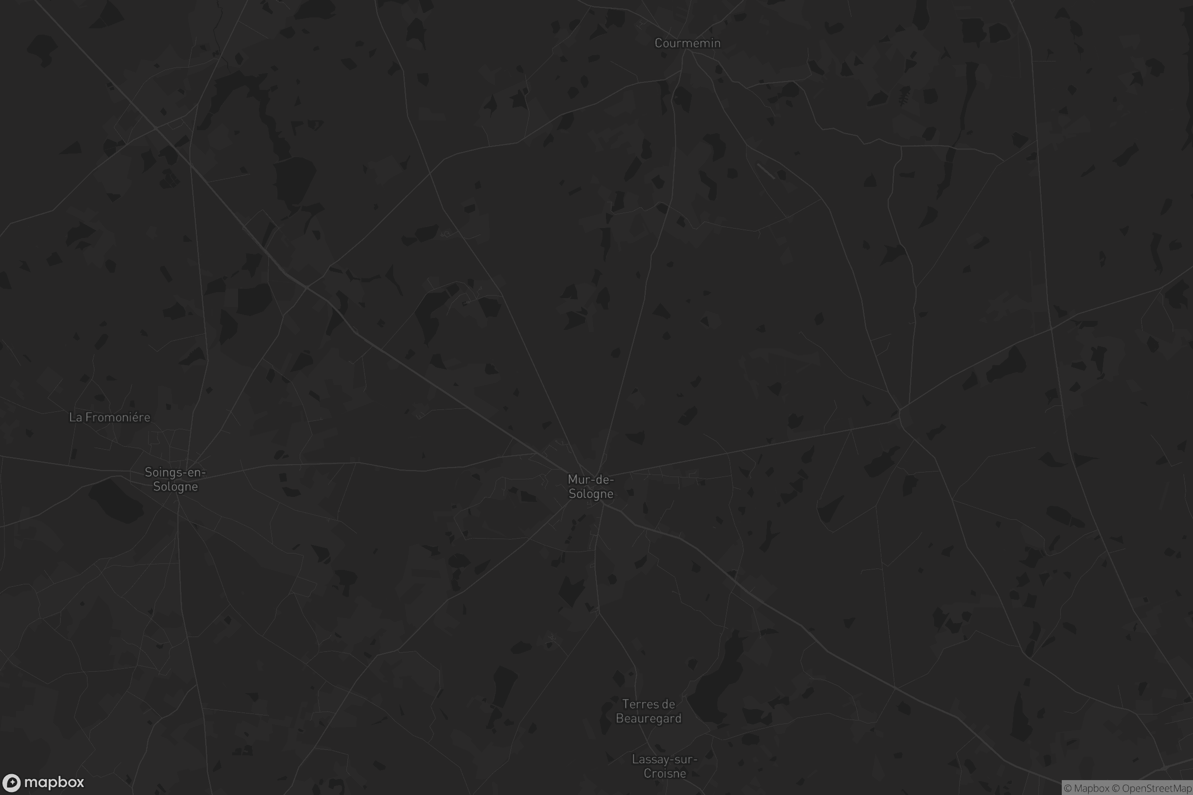 Carte de Mur-de-Sologne