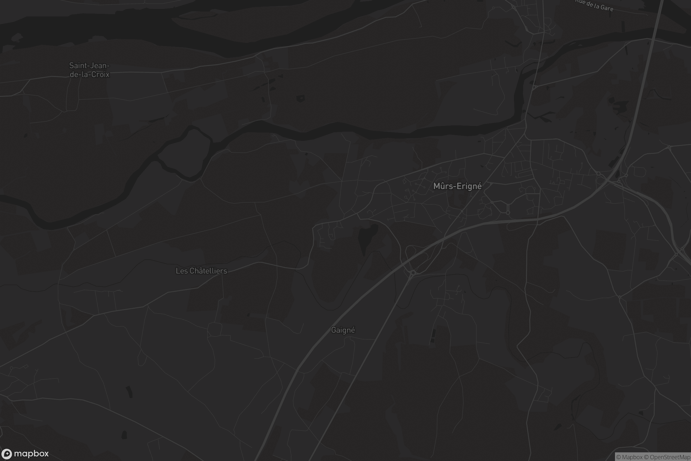 Carte de Mûrs-Erigné