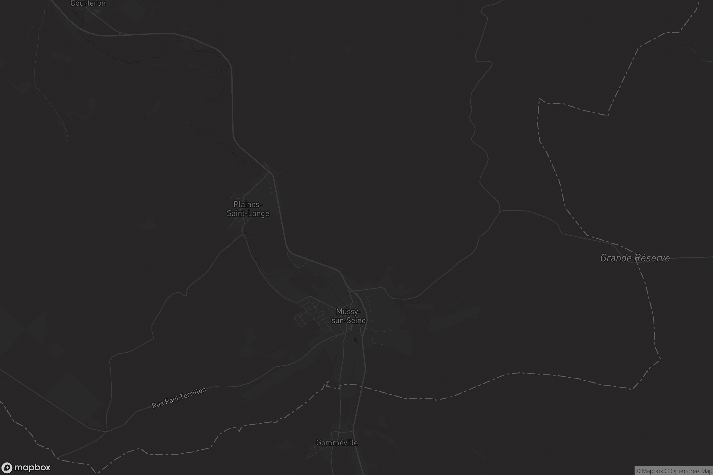 Carte de Mussy-sur-Seine