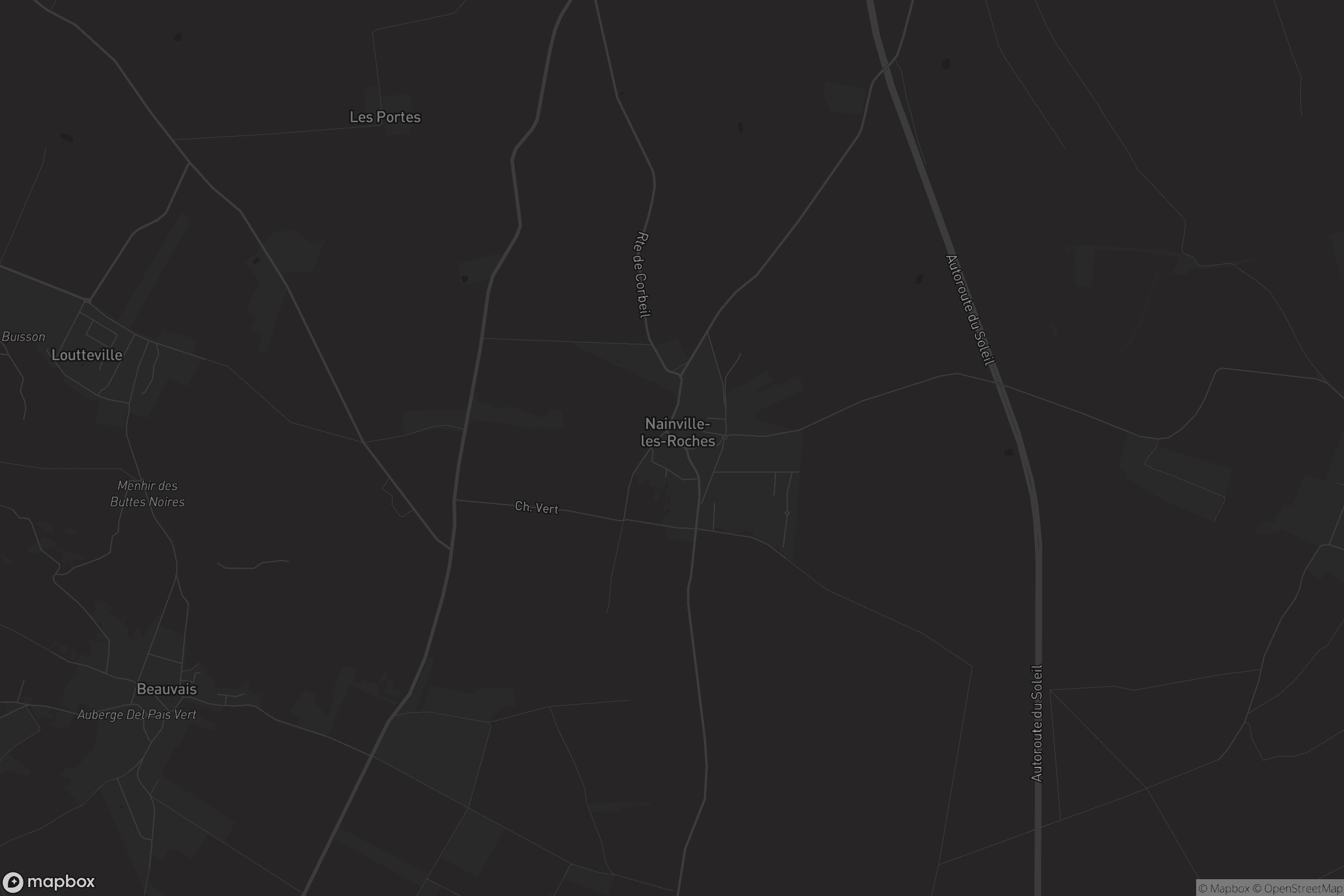 Carte de Nainville-les-Roches