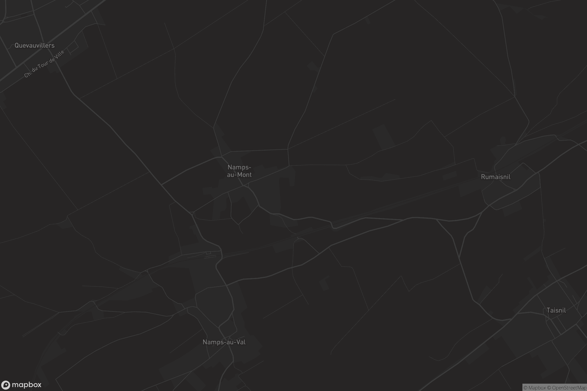 Carte de Namps-au-Mont