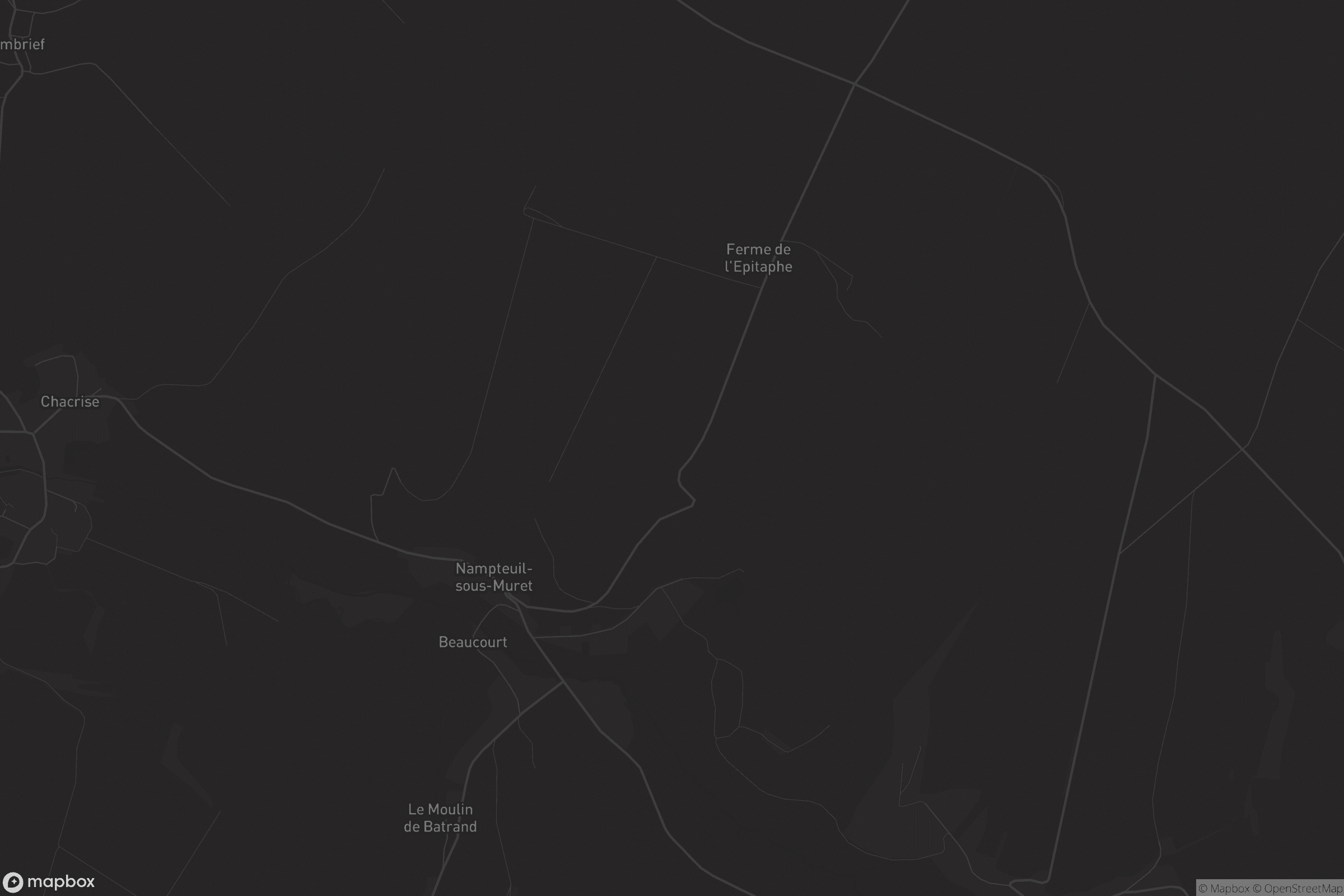 Carte de Nampteuil-sous-Muret