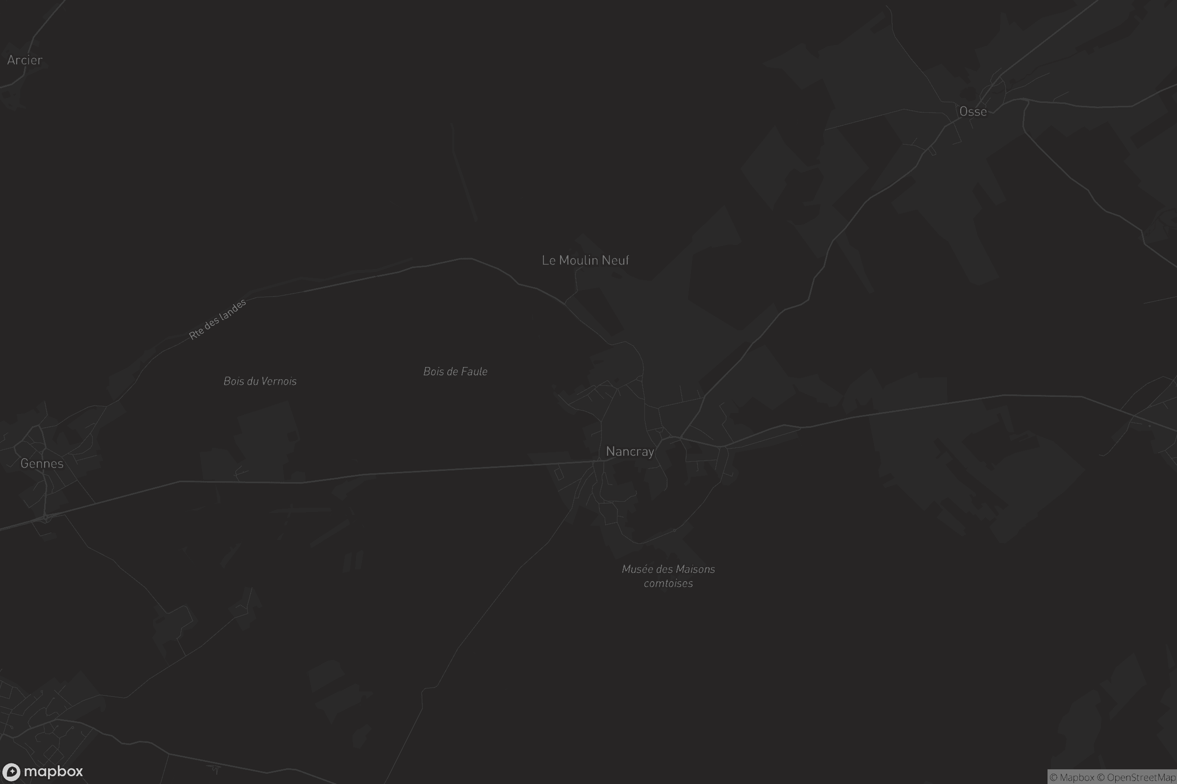 Carte de Nancray