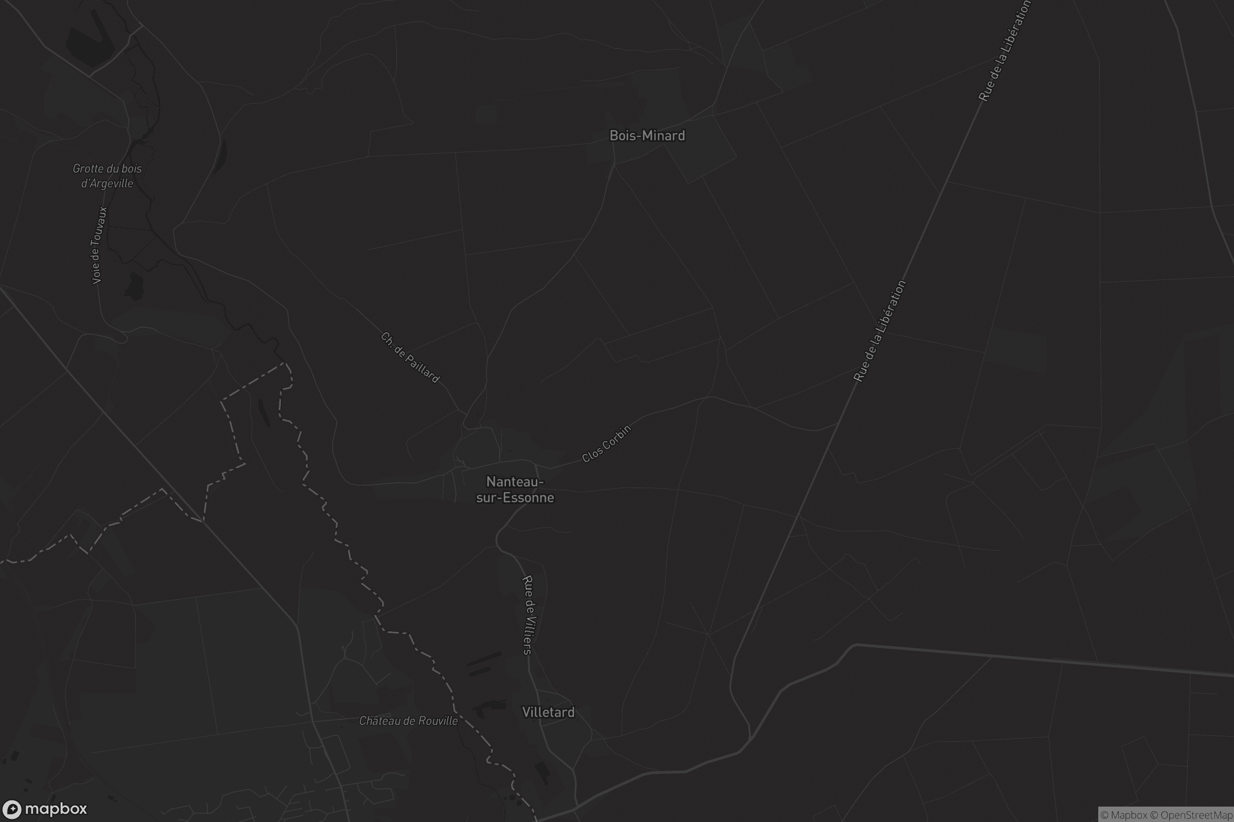 Carte de Nanteau-sur-Essonne