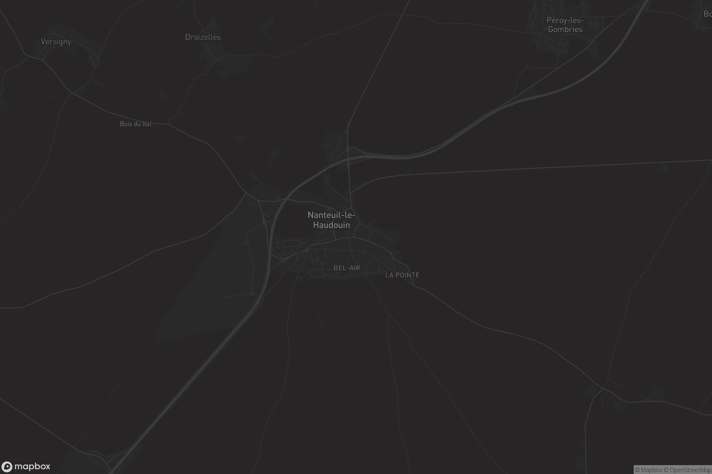 Carte de Nanteuil-le-Haudouin