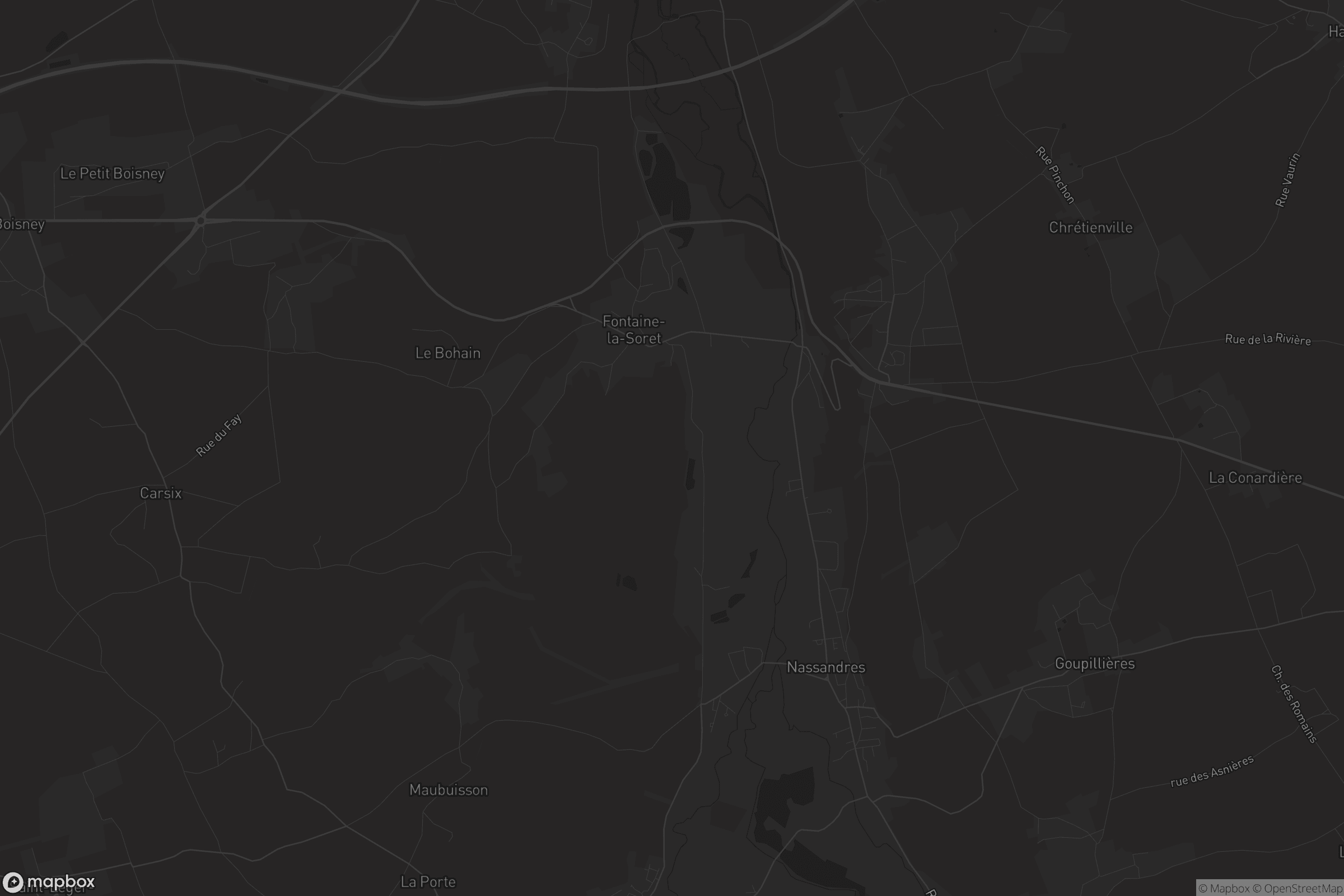 Carte de Nassandres sur Risle