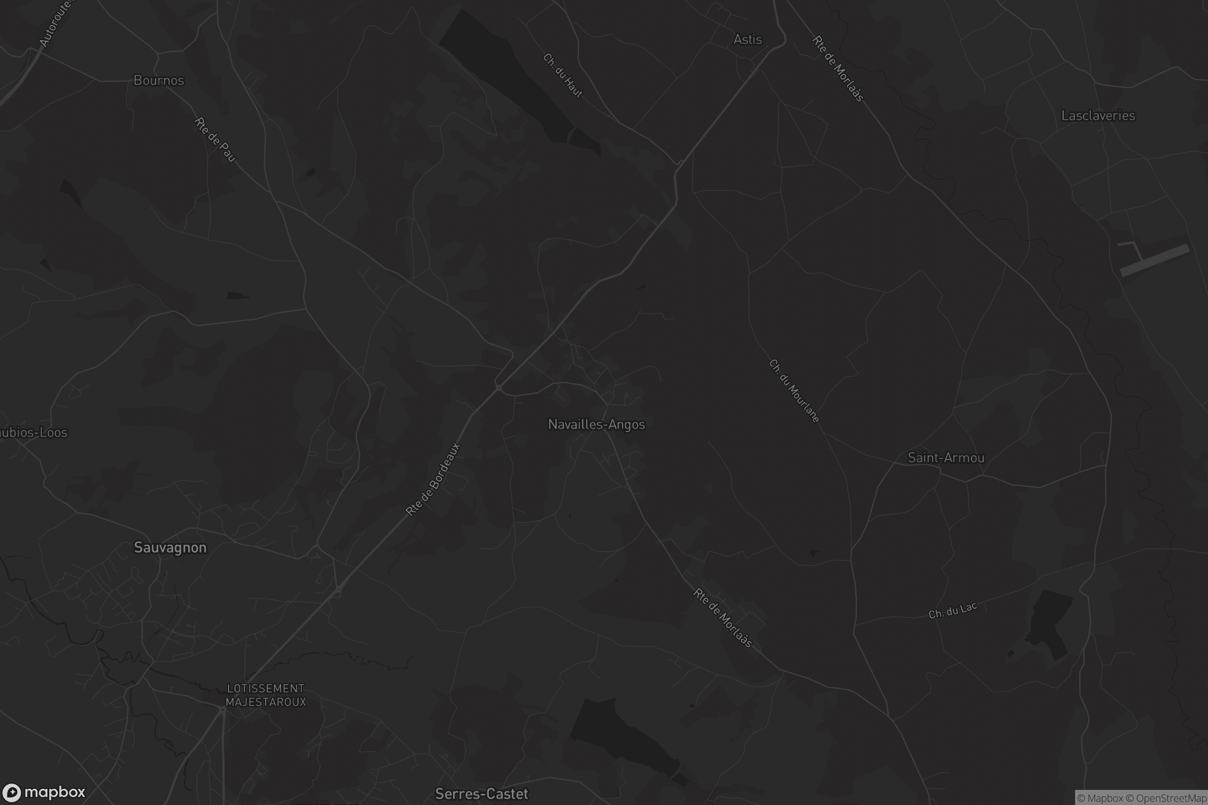 Carte de Navailles-Angos