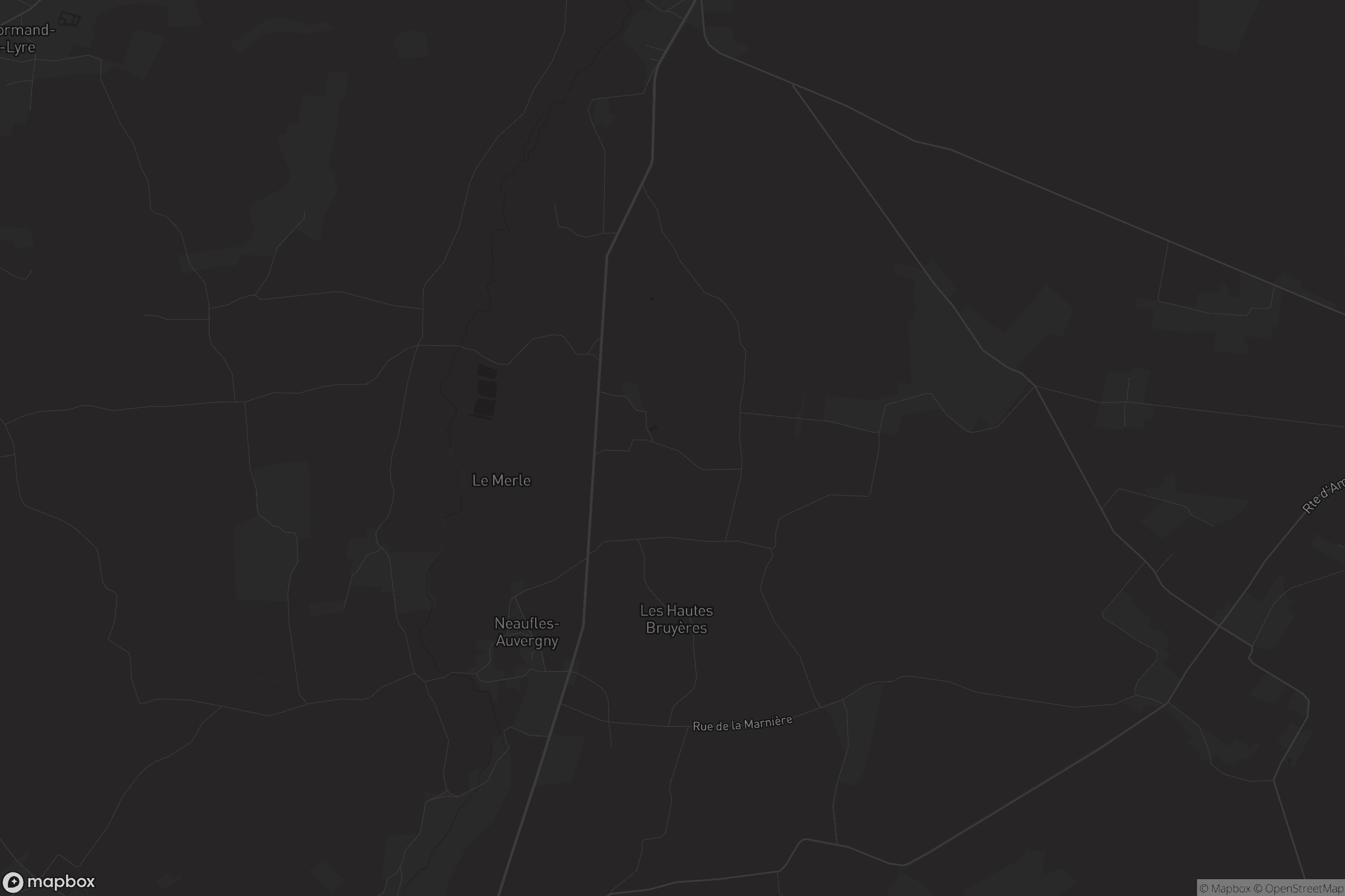 Carte de Neaufles-Auvergny