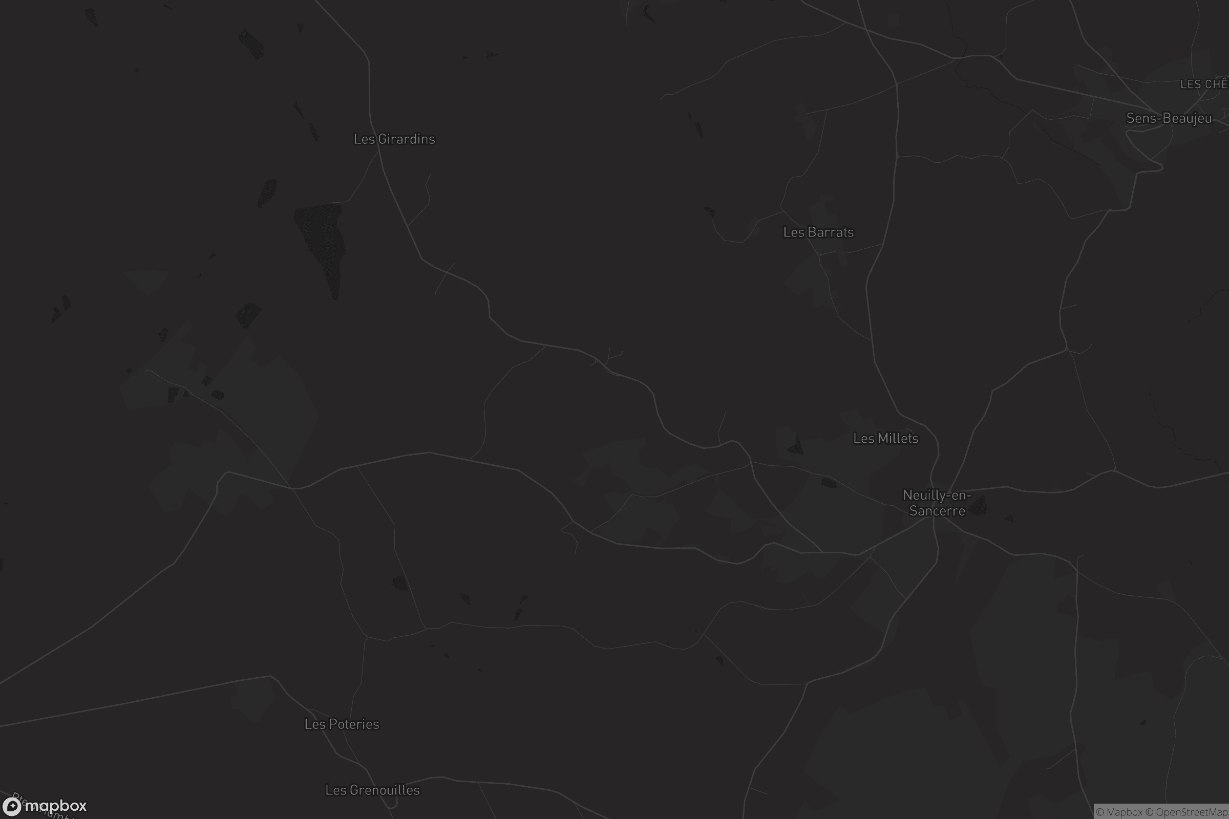 Carte de Neuilly-en-Sancerre