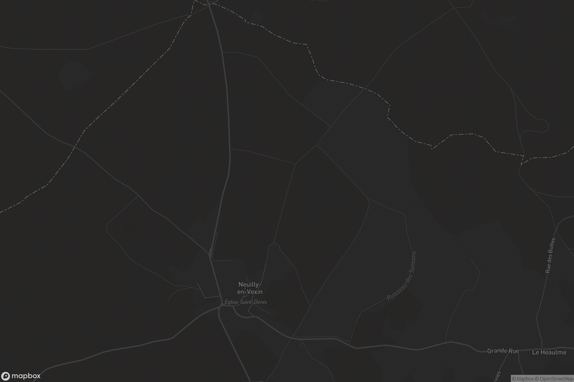 Carte de Neuilly-en-Vexin