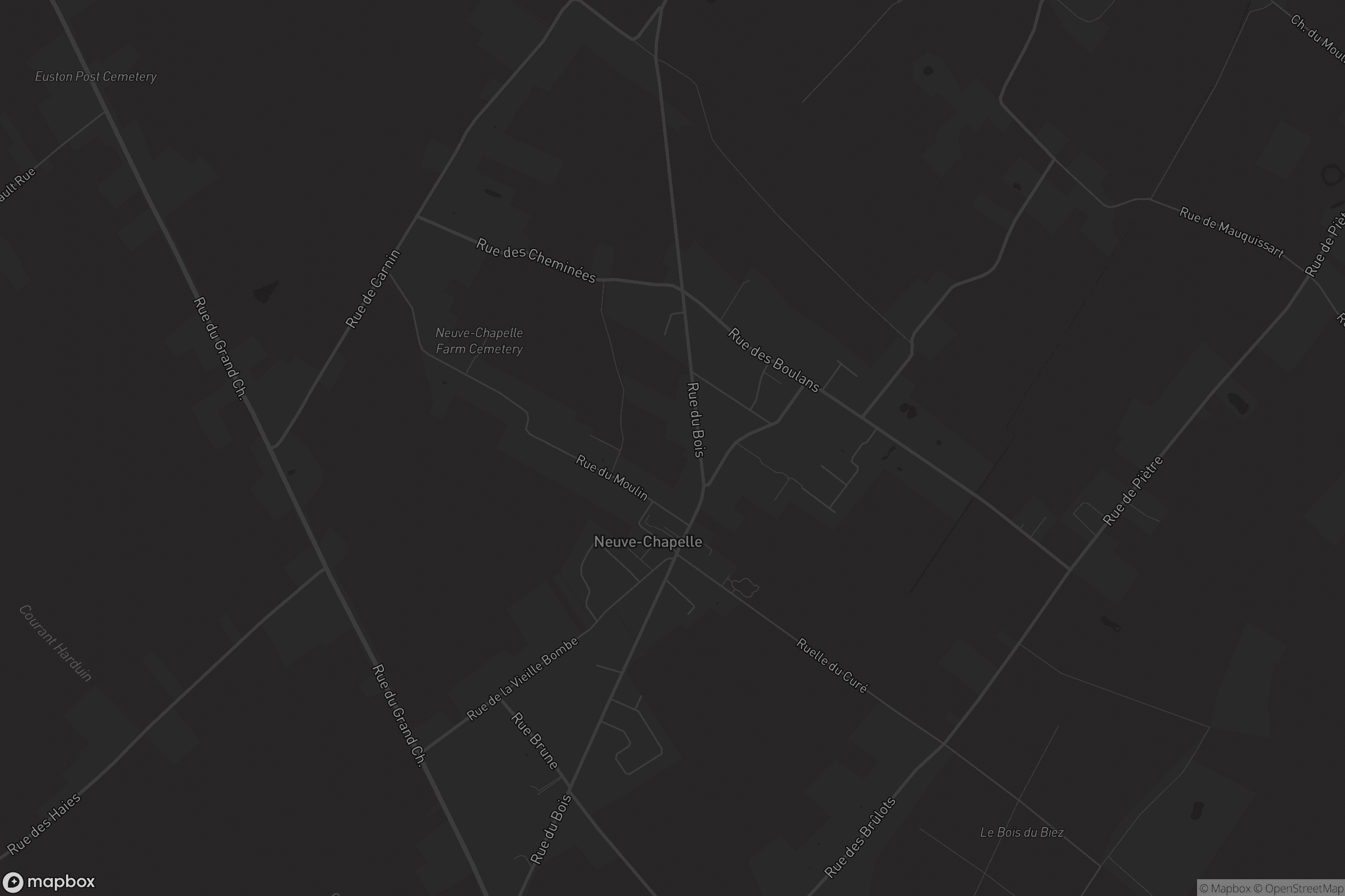 Carte de Neuve-Chapelle