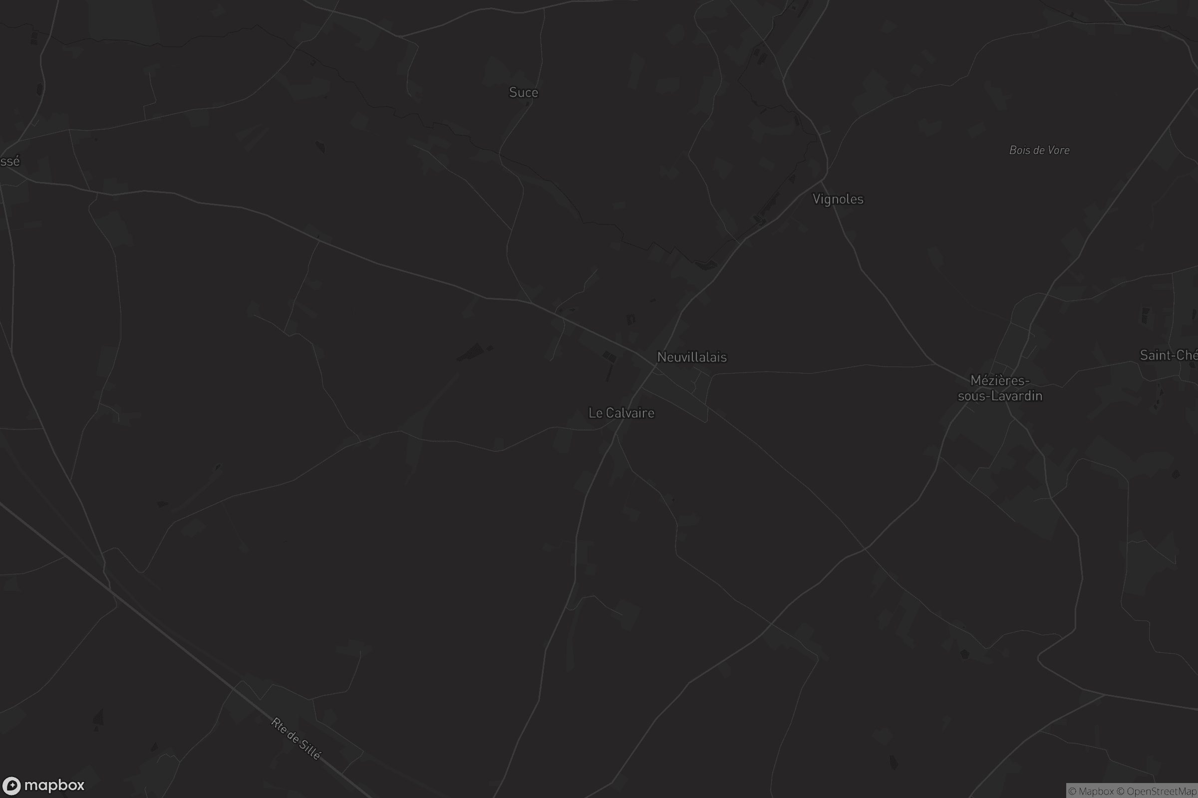 Carte de Neuvillalais