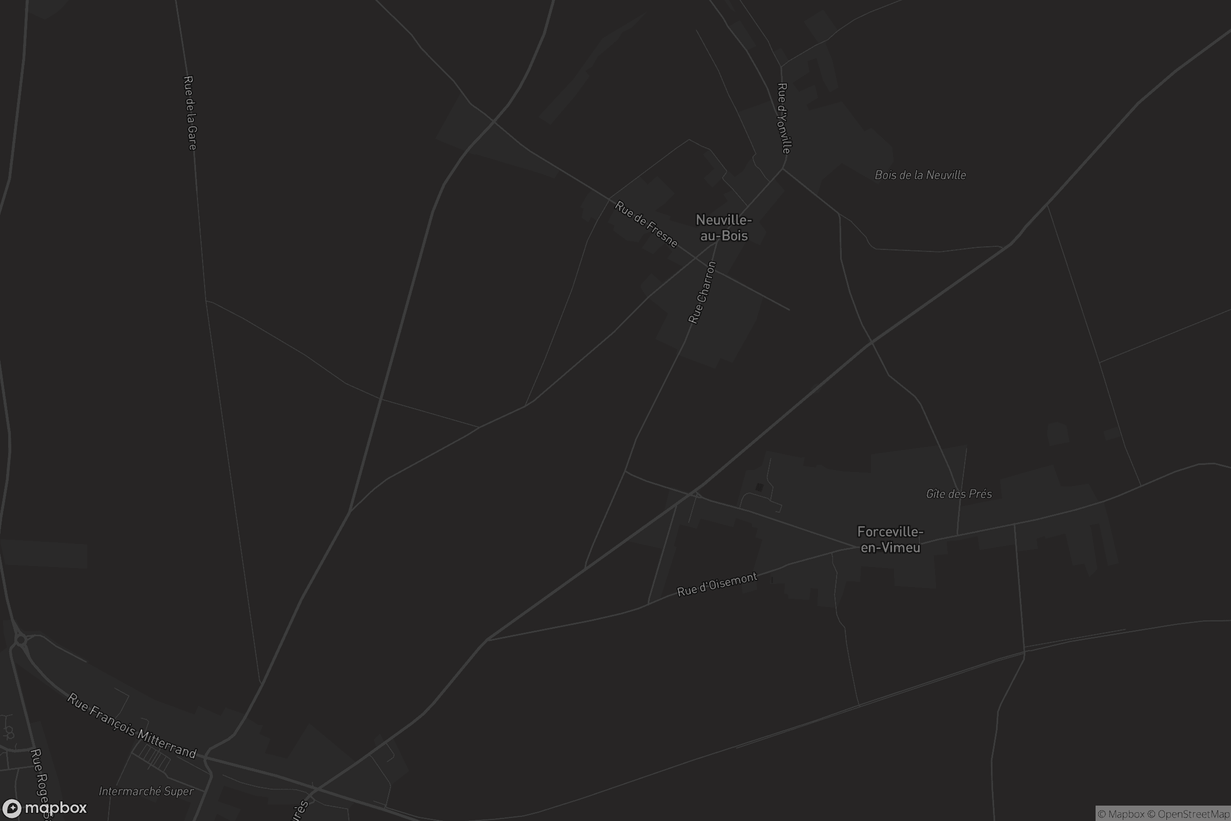 Carte de Neuville-au-Bois