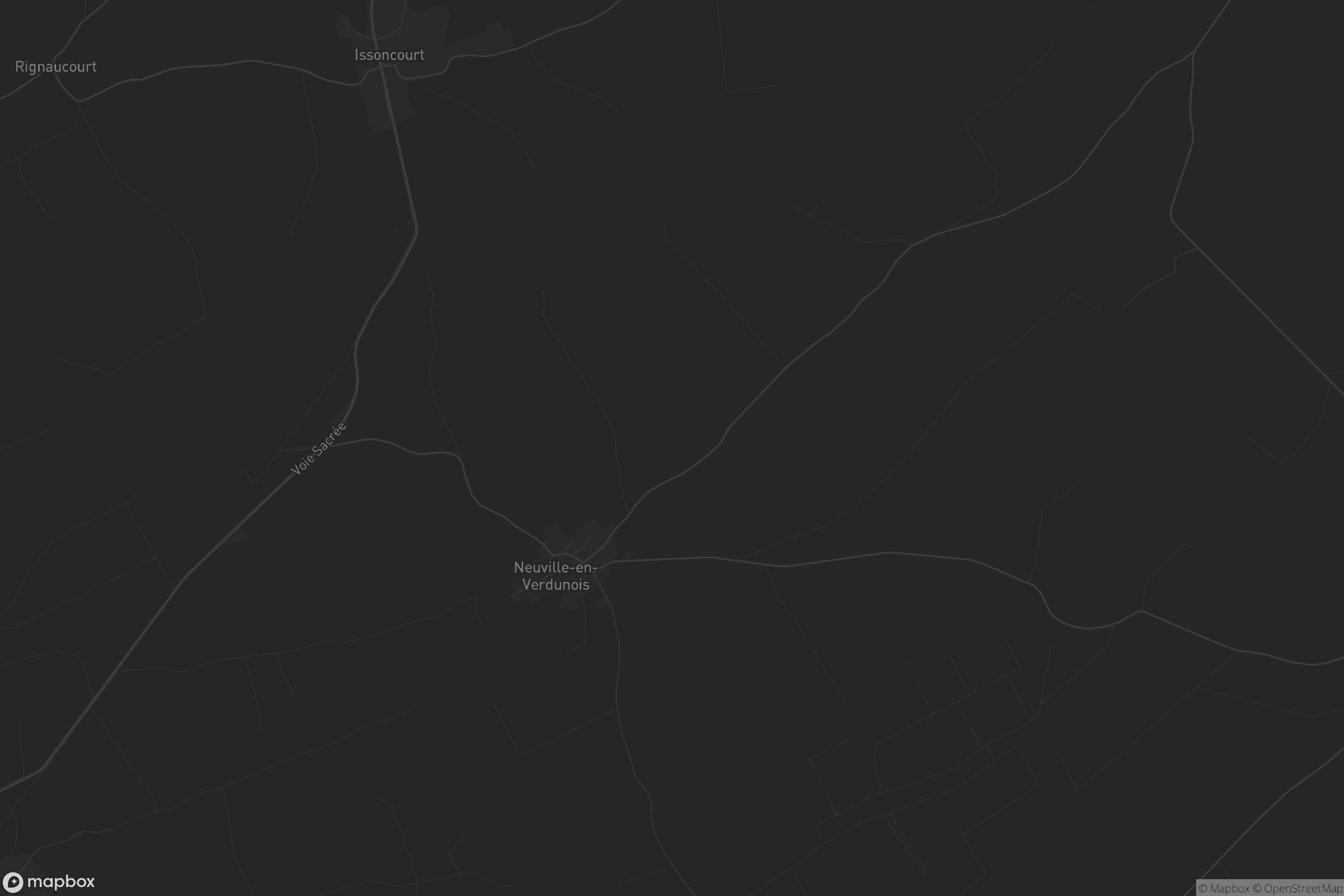 Carte de Neuville-en-Verdunois