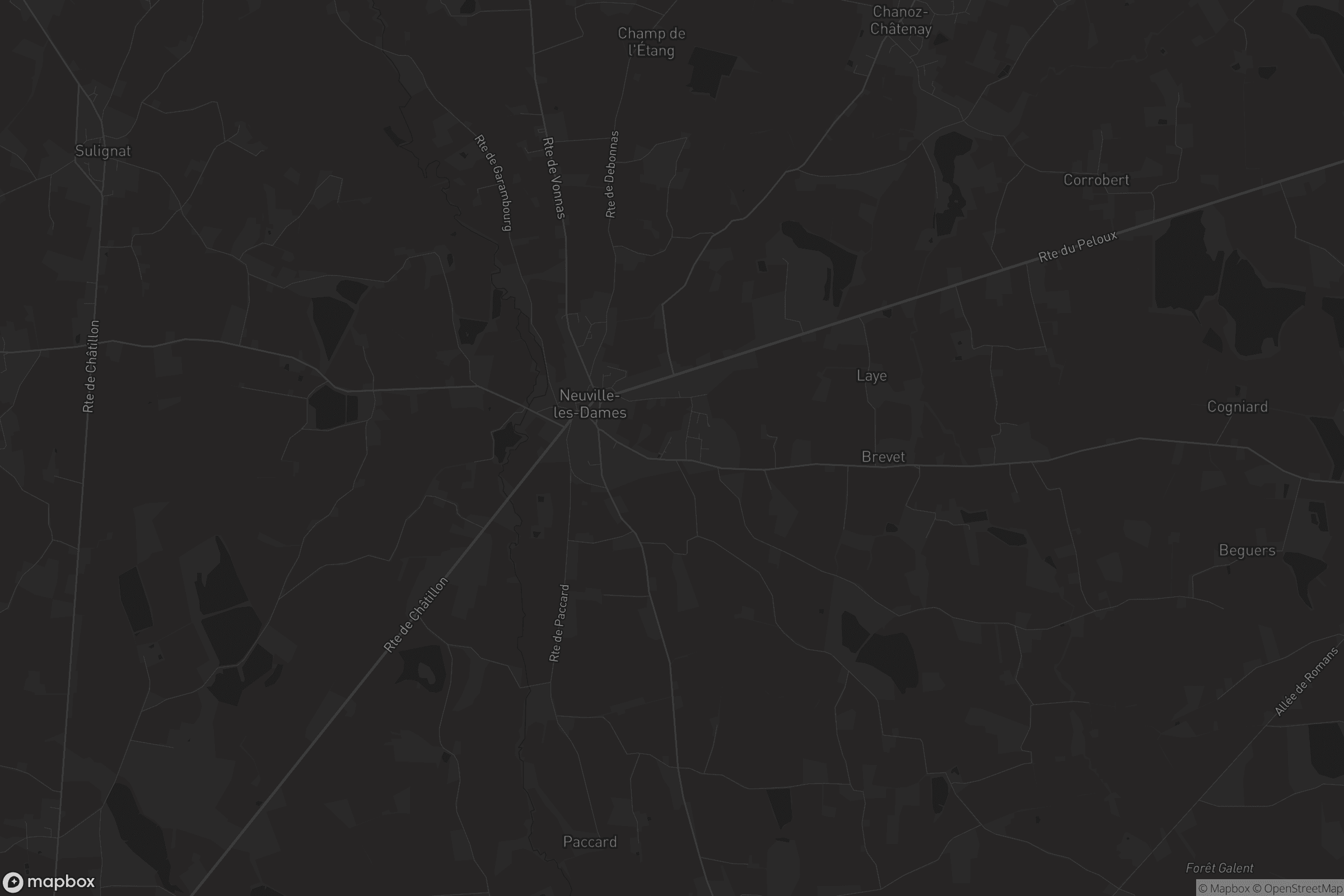 Carte de Neuville-les-Dames