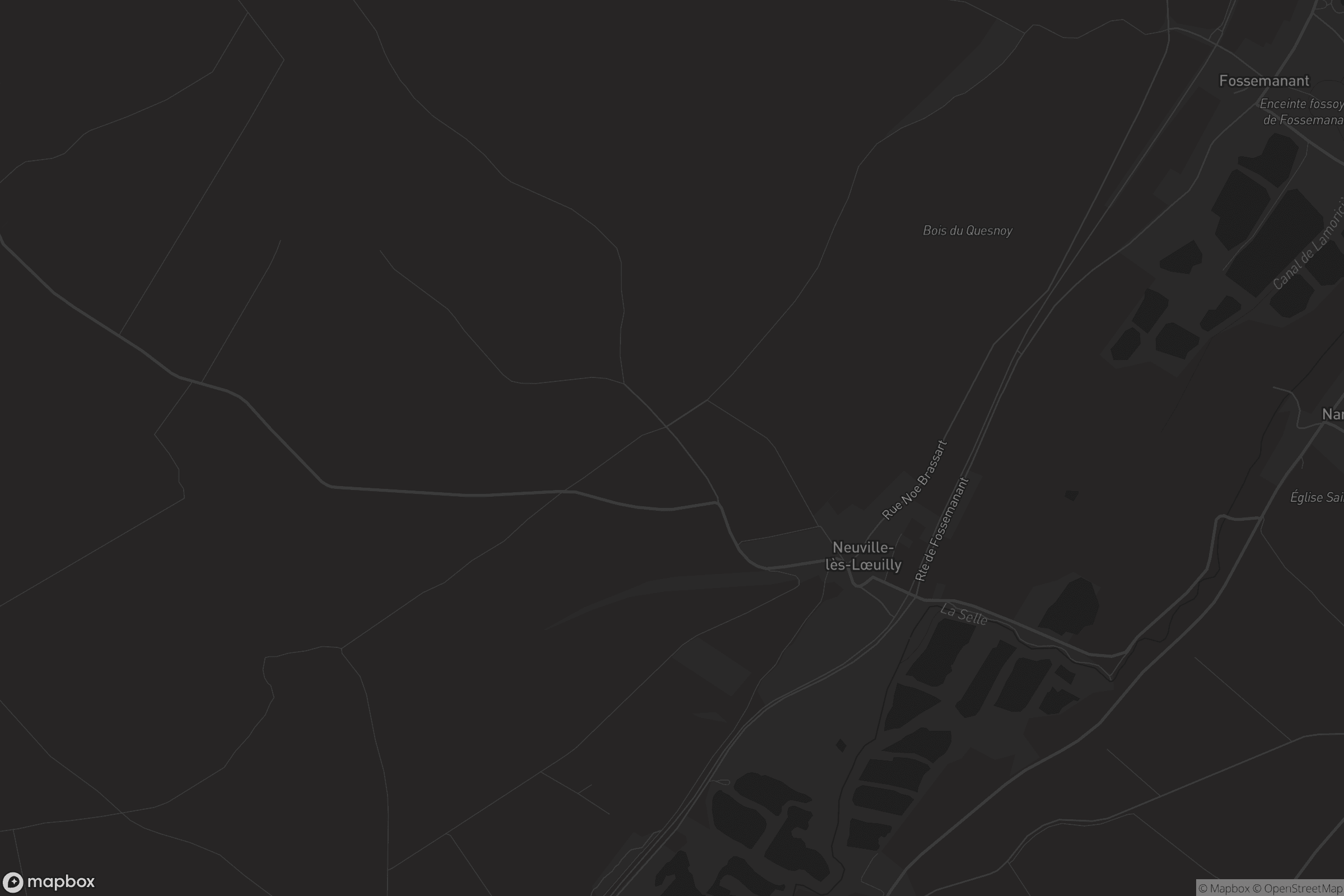 Carte de Neuville-lès-Lœuilly