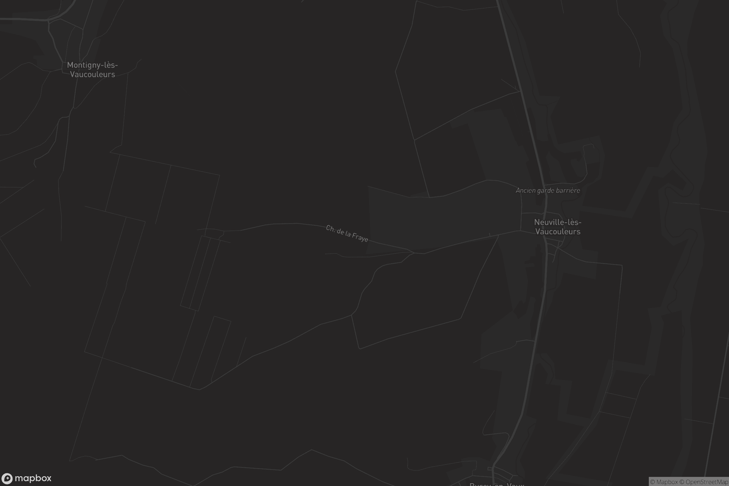 Carte de Neuville-lès-Vaucouleurs