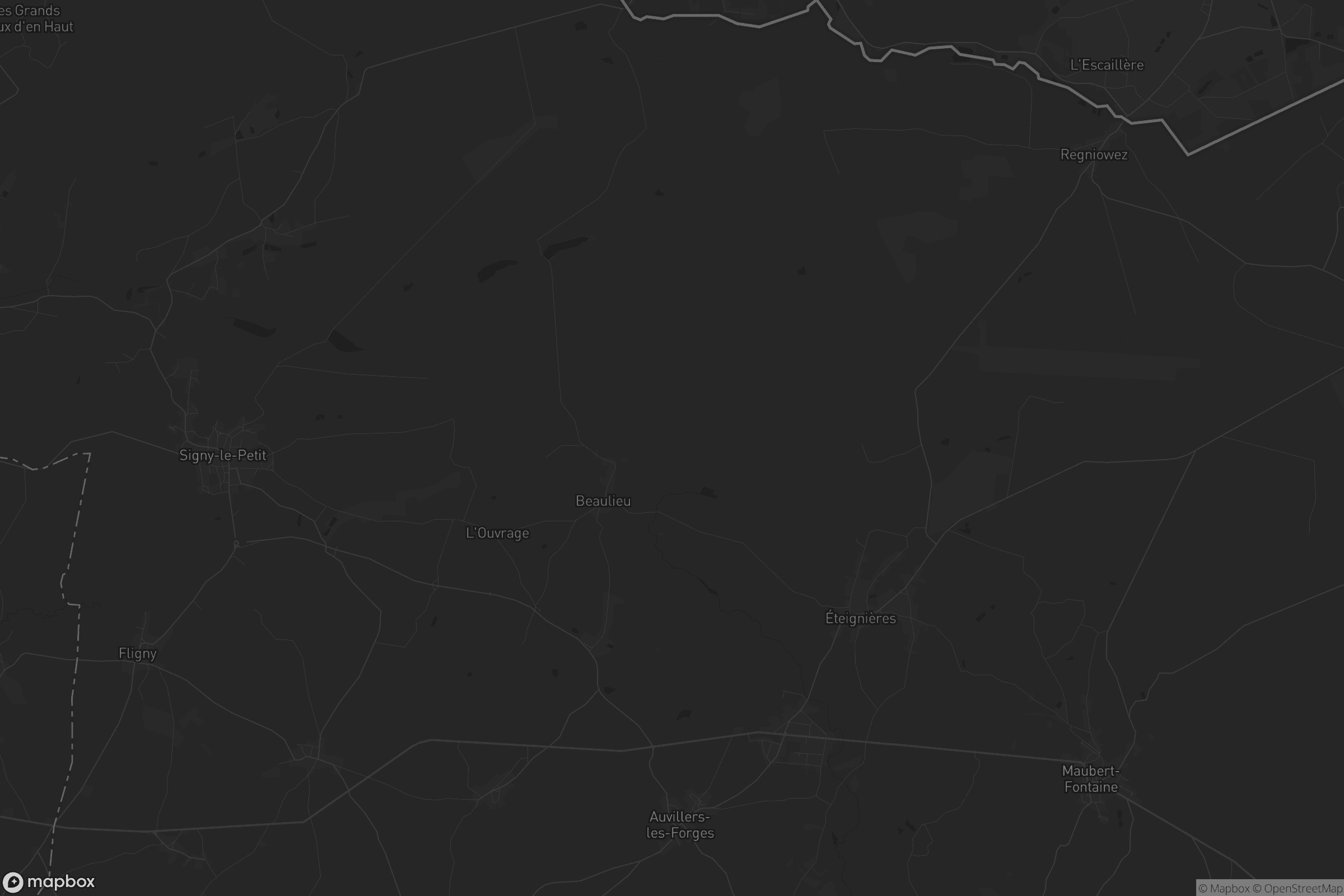 Carte de Neuville-lez-Beaulieu